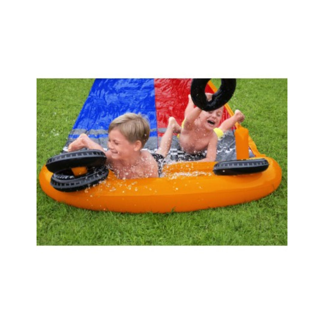 Bestway H2OGO Splashy Speedway Slide 4.88 m, 3+ years