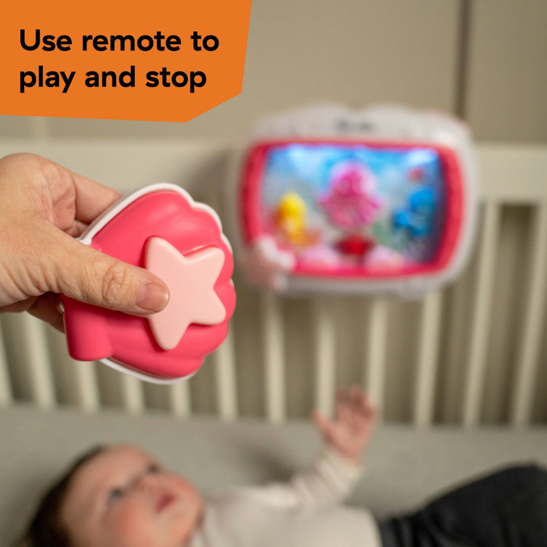Baby Einstein Sea Dreams Soother Musical Crib Toy Machine, 0 months to 3 Years