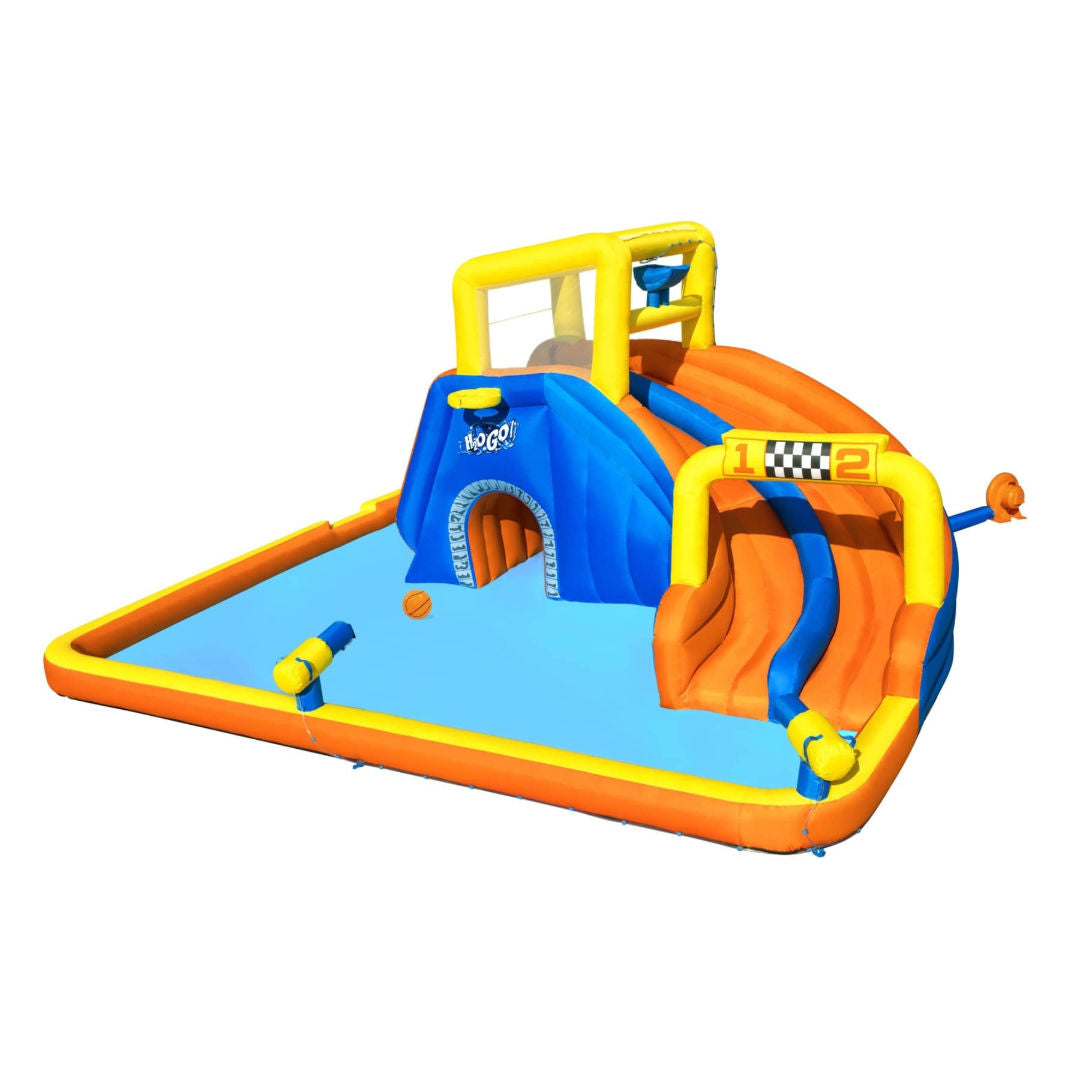 Bestway H2O Go Super Speedway Mega Water Park 5.51 x 5.02 x 2.65 m, 5+ years