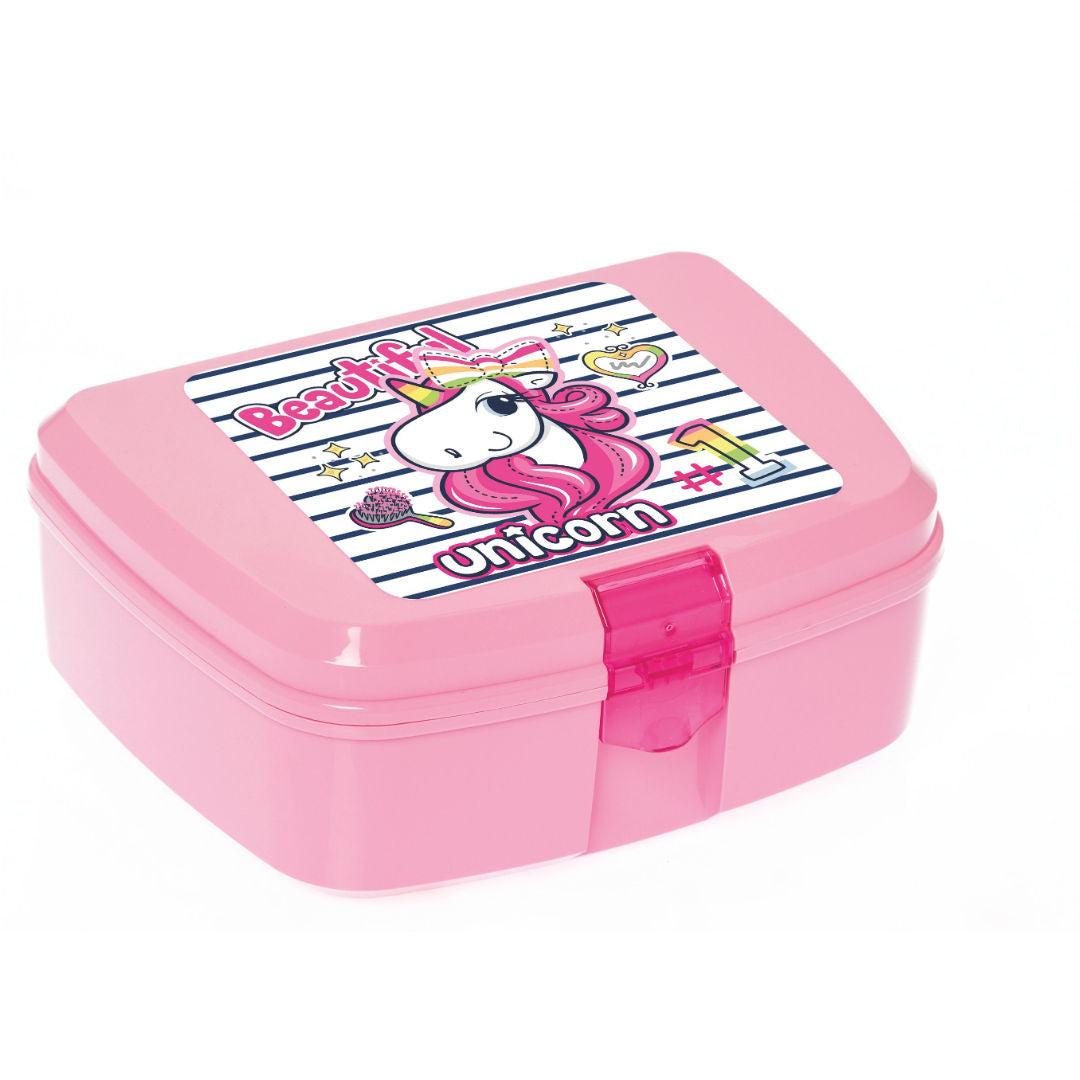 Herevin Kids Lunch Box, Assorted Designs