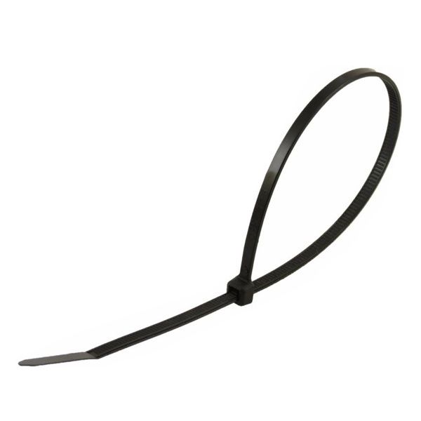3M™ Scotchflex™ Cable Ties, Black, Pack of 100, Weather-Resistant Nylon Cable Management Ties