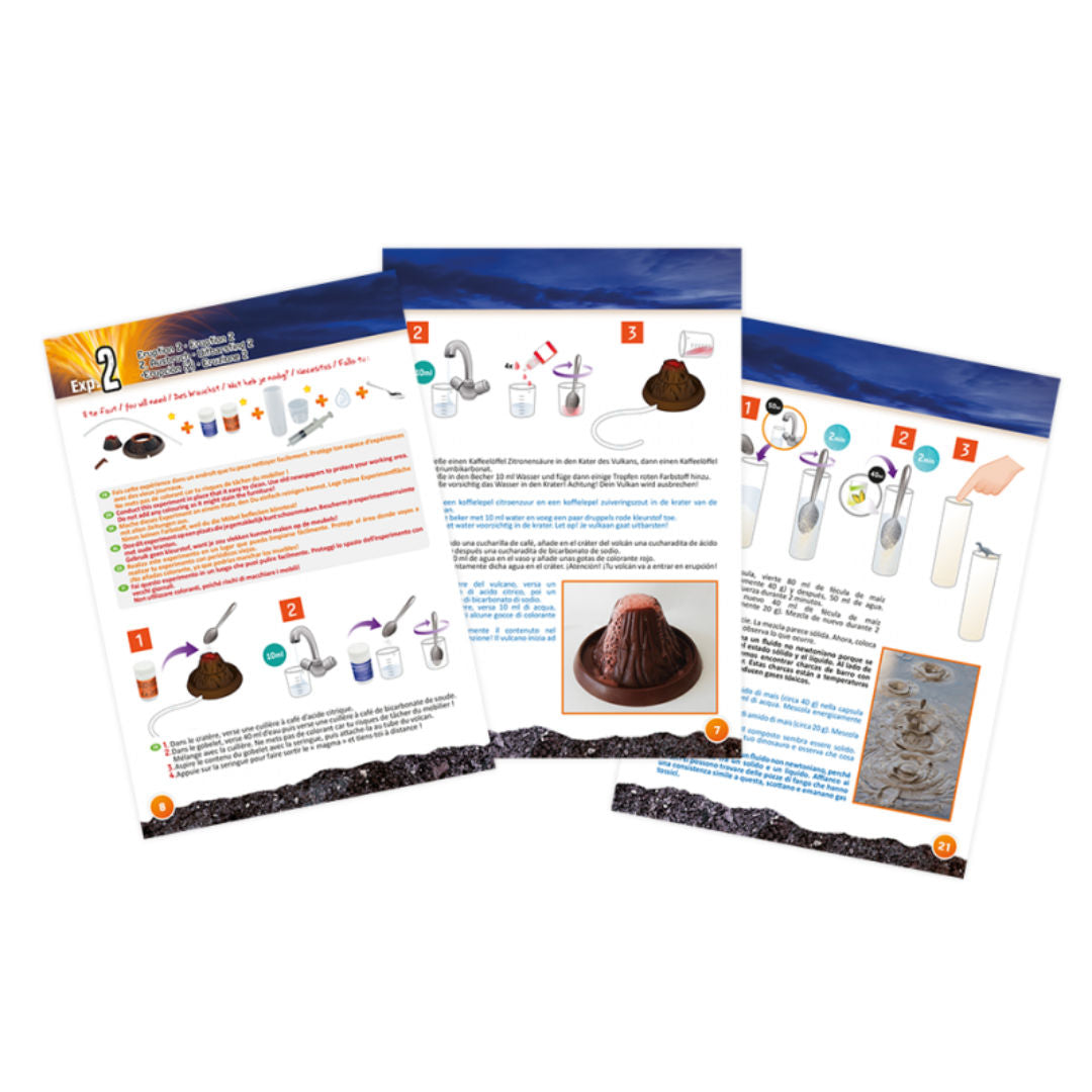 Buki France Volcanoes & Dinosaurs DIY Science Kit, 8+ Years