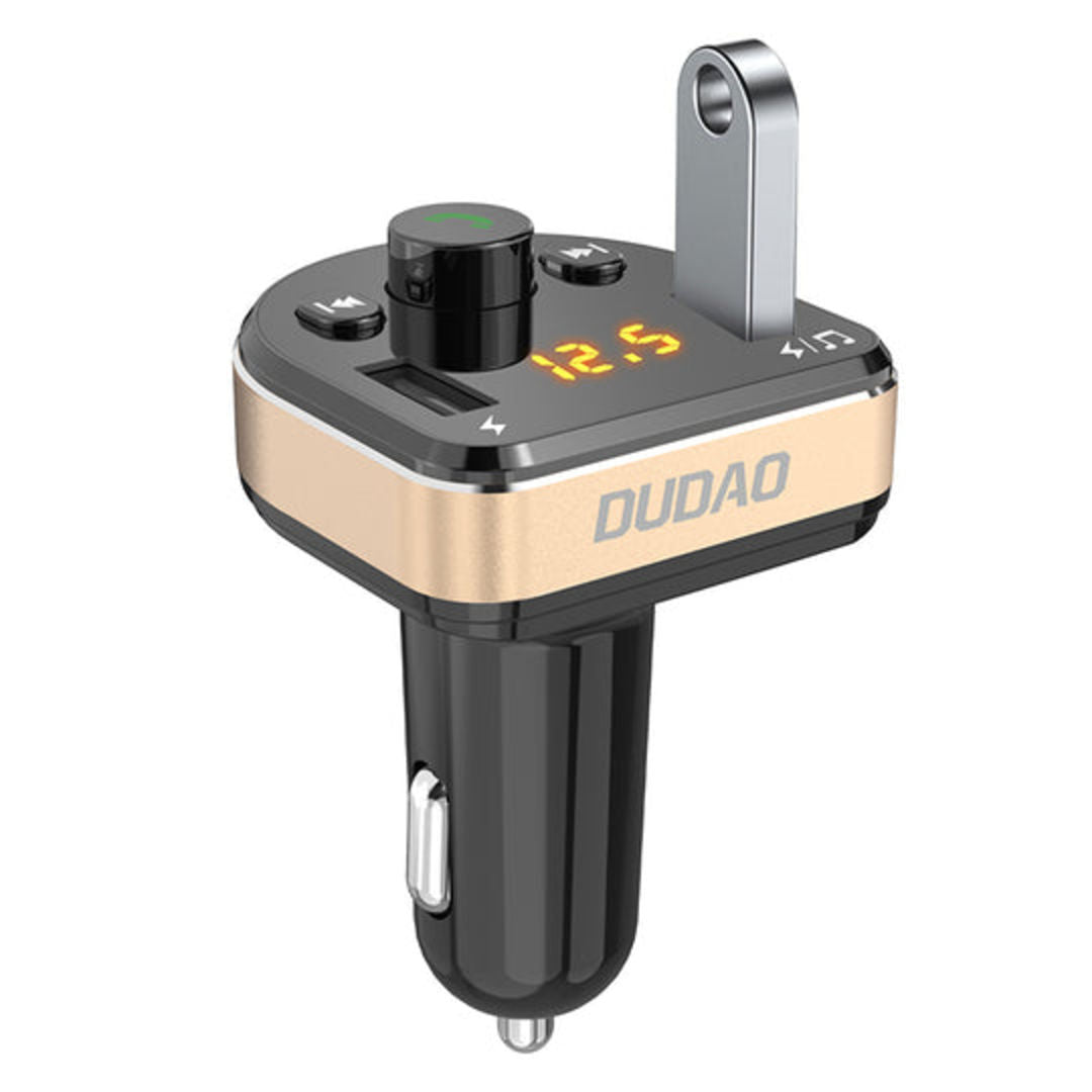 DUDAO R2PRO-B Car Bluetooth MP3 Car Charger, 3.1A