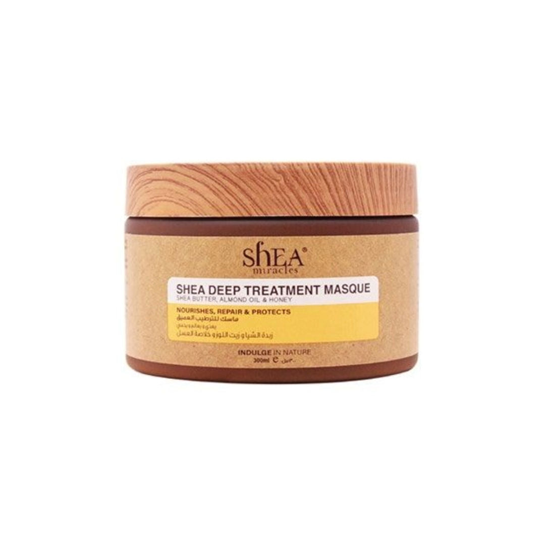 Shea Miracles Shea Deep Treatment Hair Masque, Almond Oil & Honey