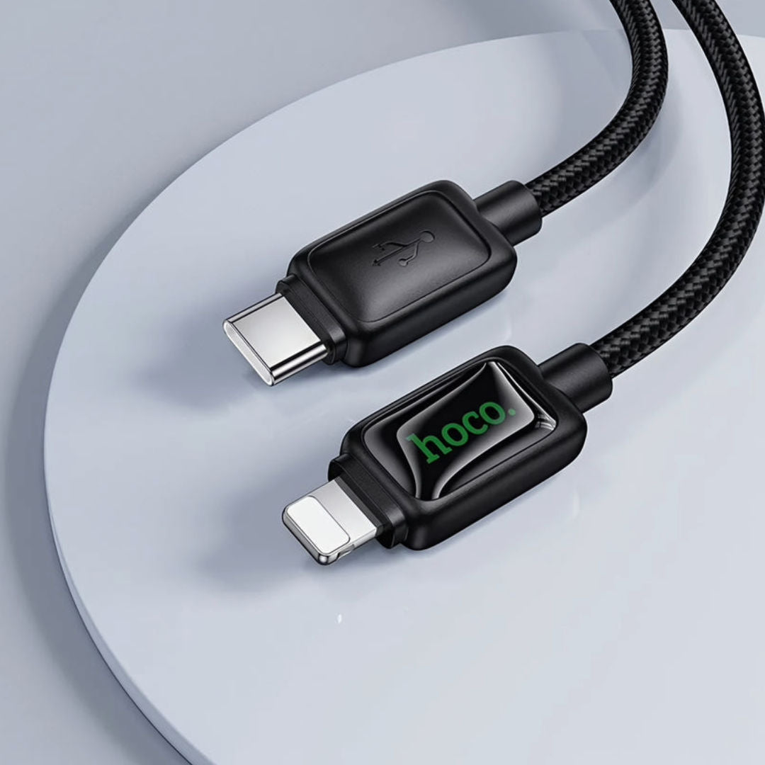 Hoco U146 USB-C to Lightning 30W Data and Charging Cable, 1.2m