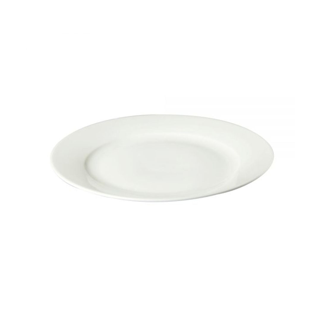 Sunnex Whiteware Rim Plate, C88006