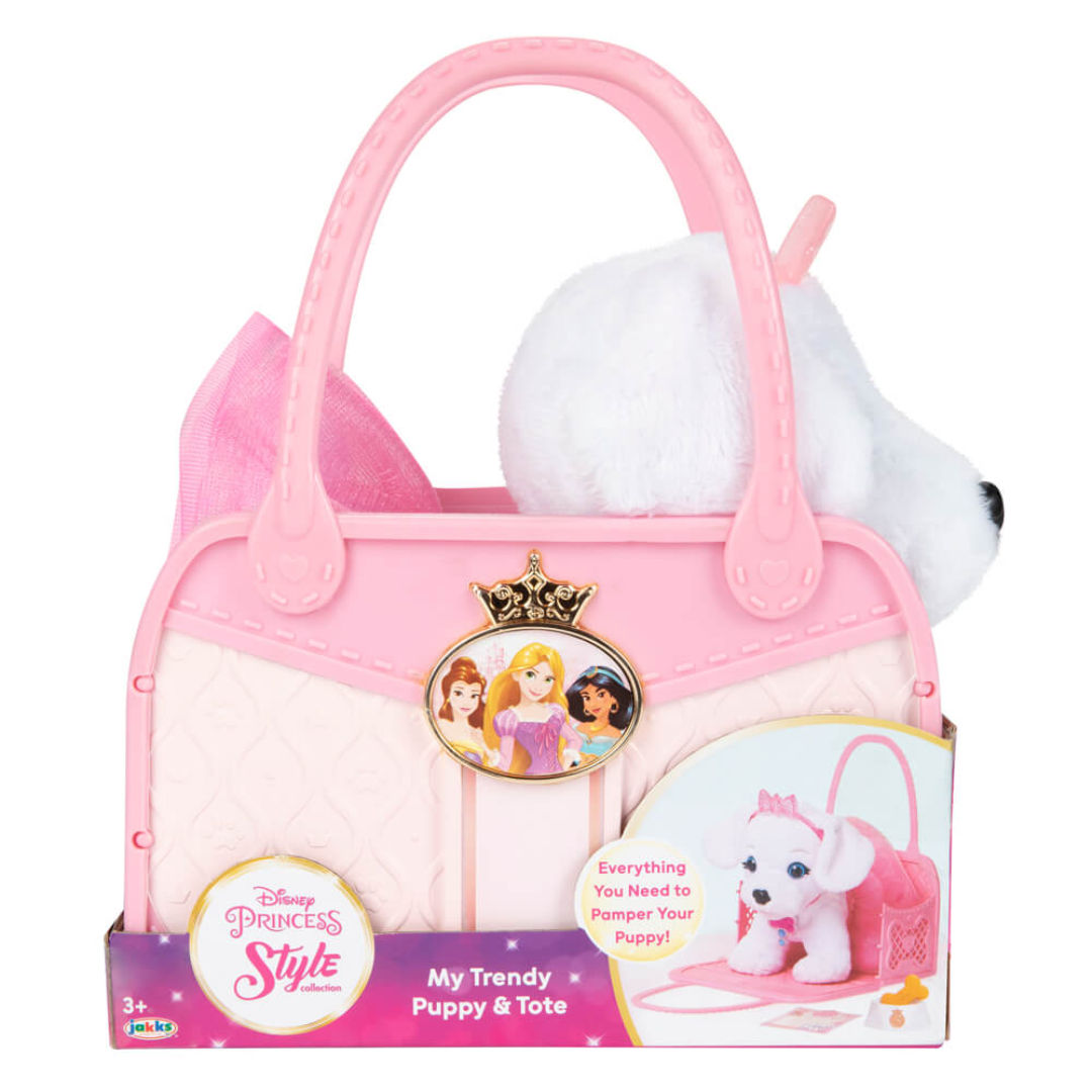 Disney Princess Style Collection My Trendy Puppy & Tote Set, For Age 3+ Years