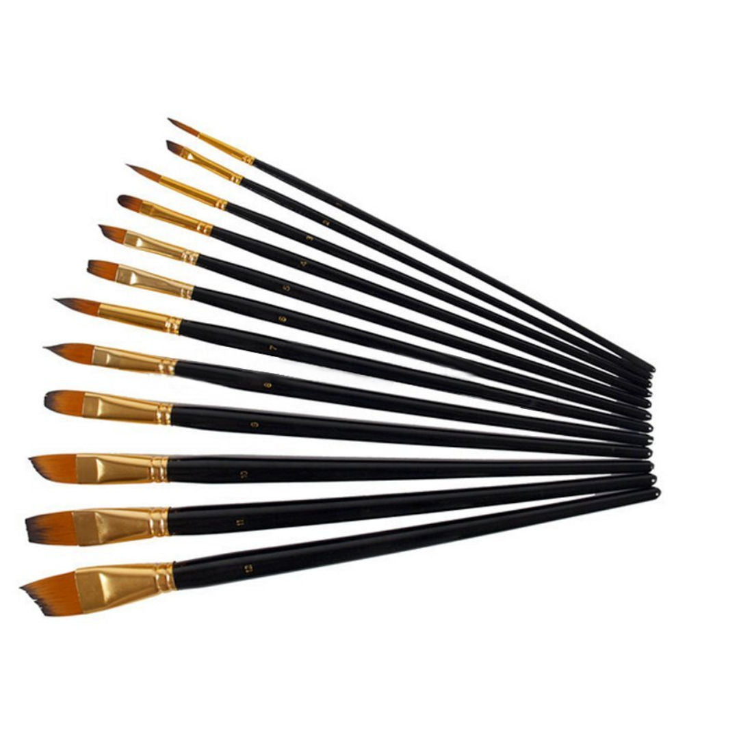 RSC BOMEIJIA 12-Pieces, Fine Art Brush Set With Bag, P21-151