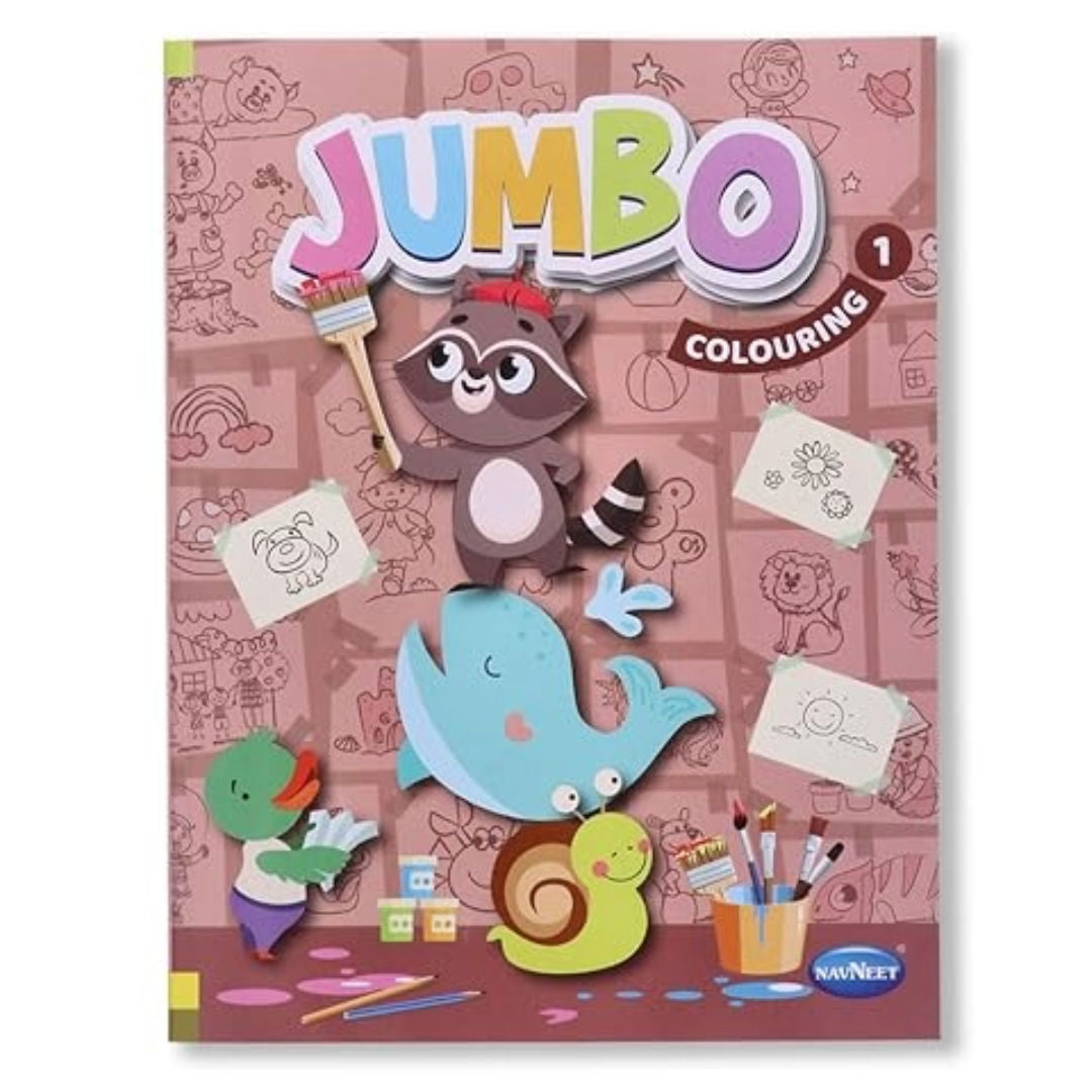 Navneet Jumbo Colouring Book