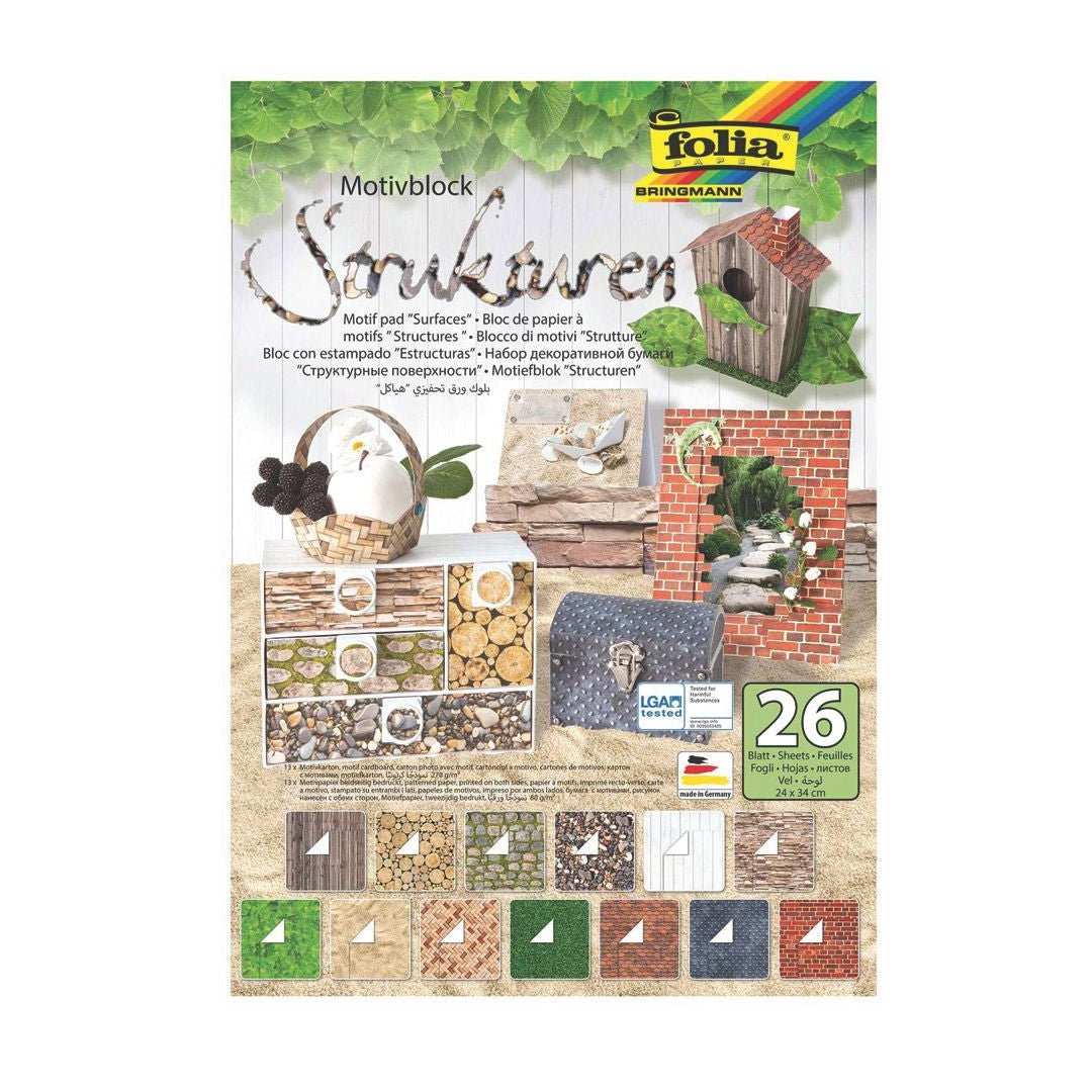Folia Designer Pad Basics, 26 Sheets