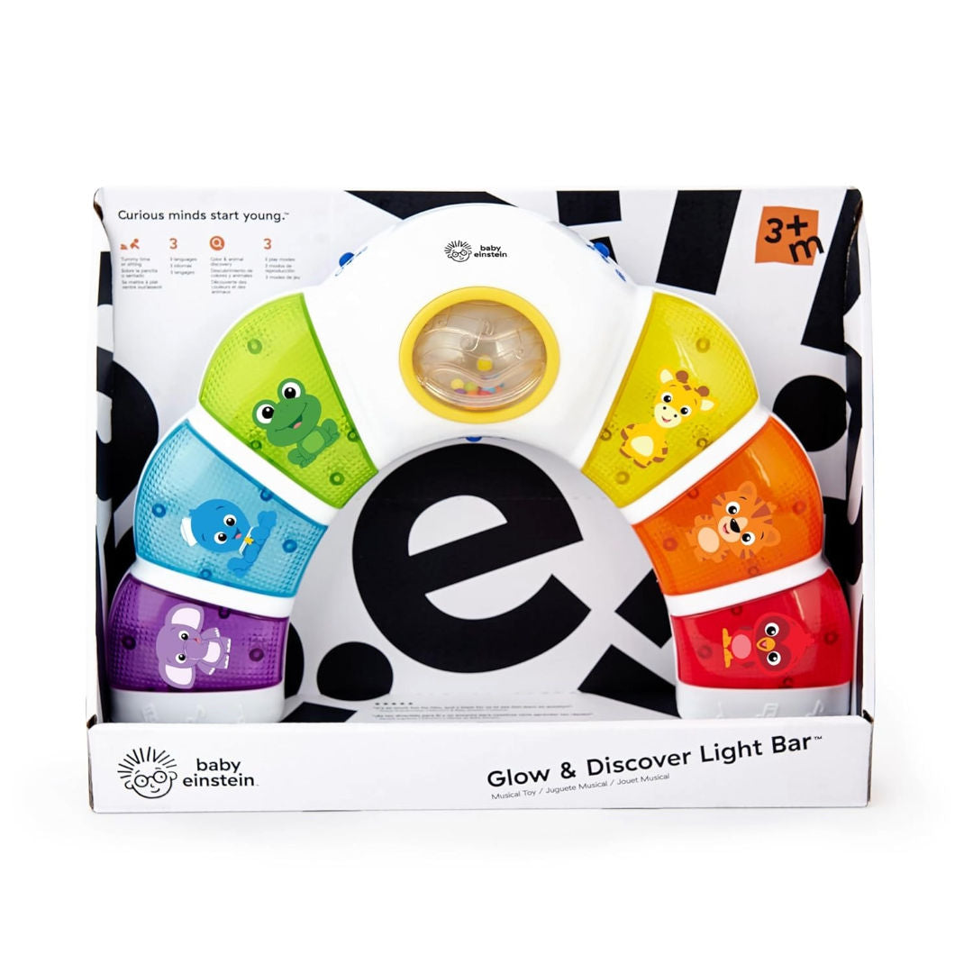 Baby Einstein Glow & Discover Light Bar Activity Station, 3 Months+