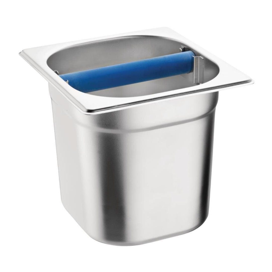 NISBETS M212, Stainless Steel, GN 1/6, Coffee Knocking Pot