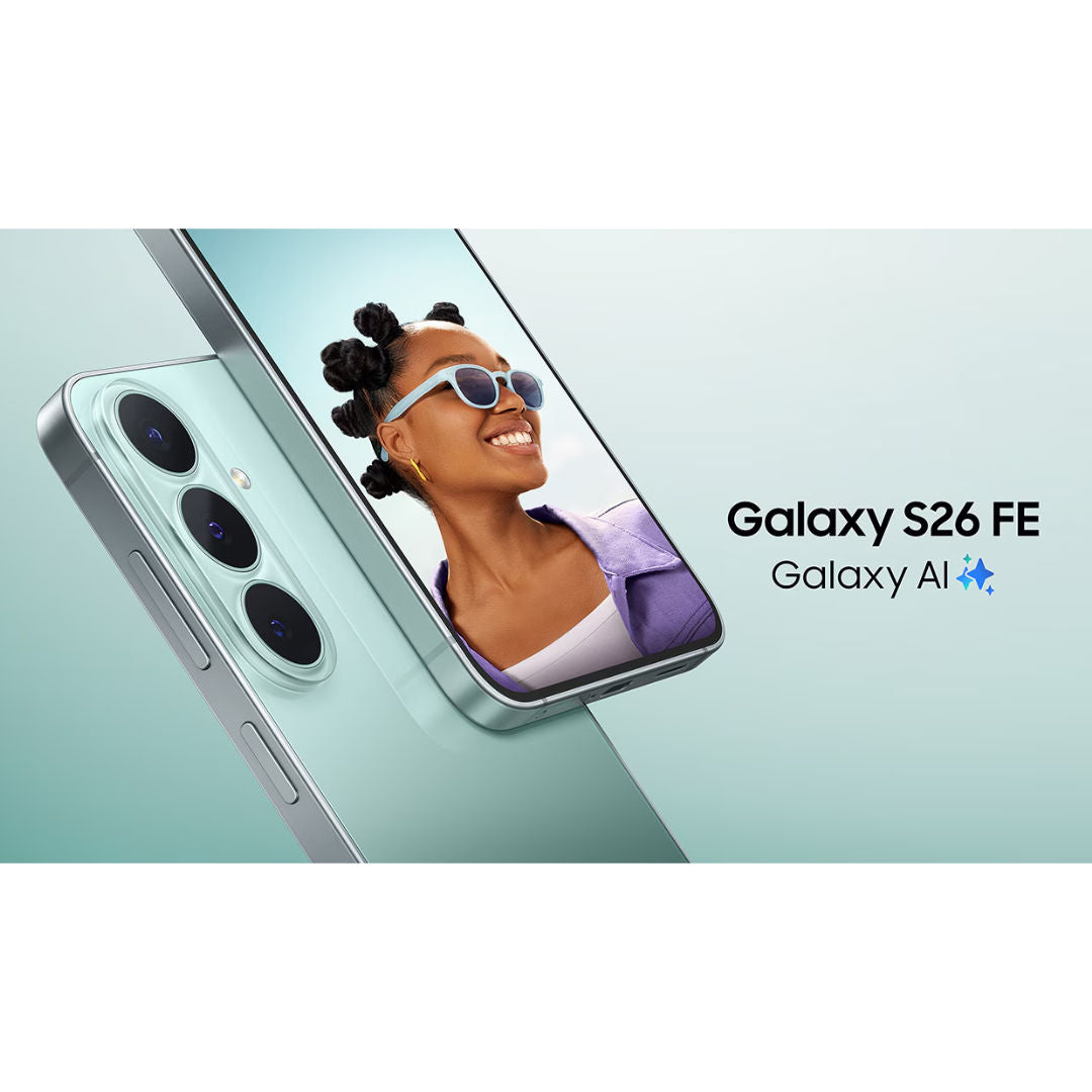 Samsung Galaxy S26 FE 5G 6.7" FHD+ Dynamic AMOLED 2X Display Smartphone, 8GB RAM
