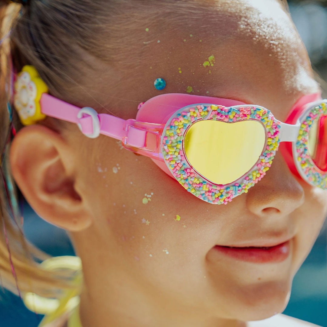 Bling2O Cupids Candy Swim Goggles Pink, 6+ years