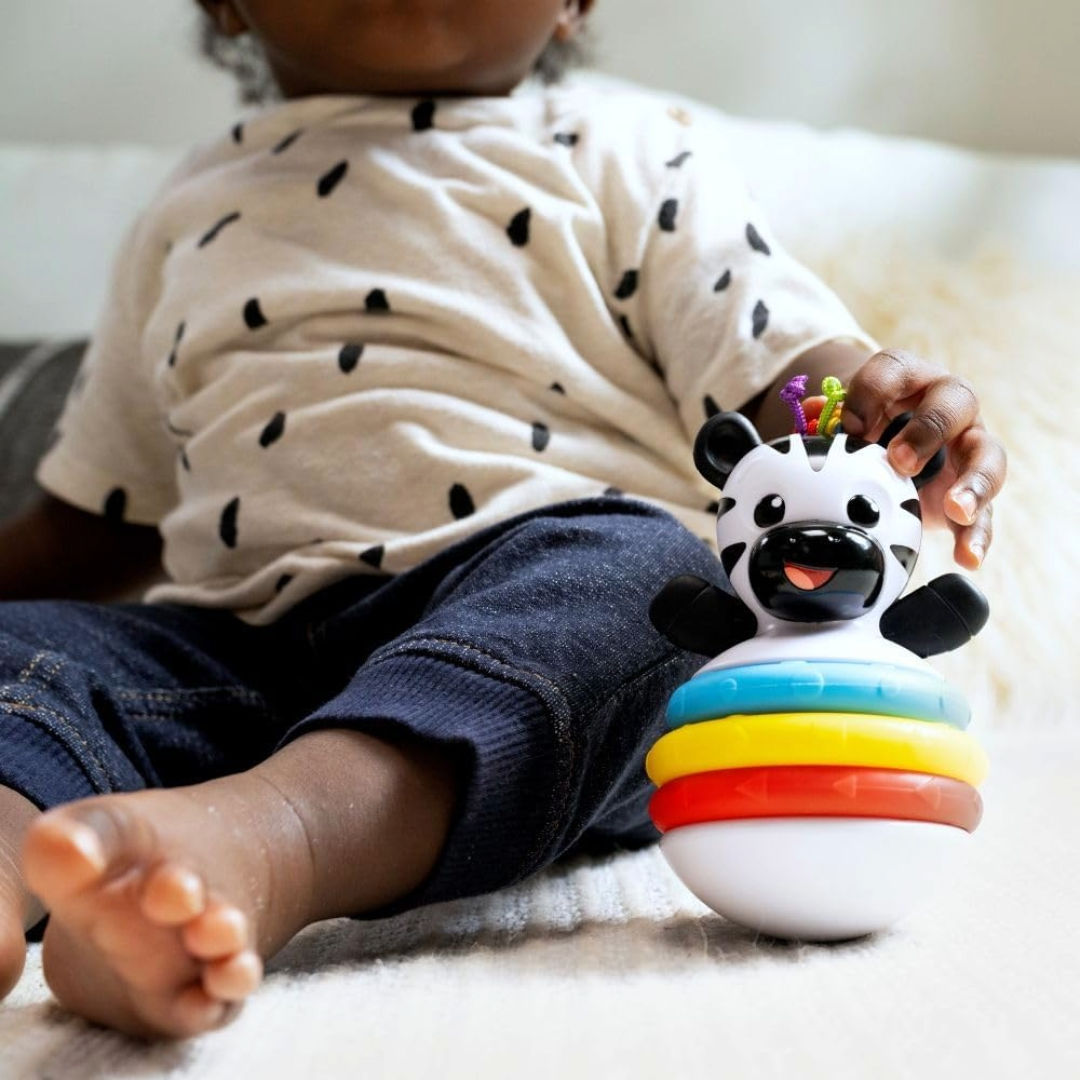 Baby Einstein Zen the Zebra 3-Piece Holiday Gift Set, 3 Months+
