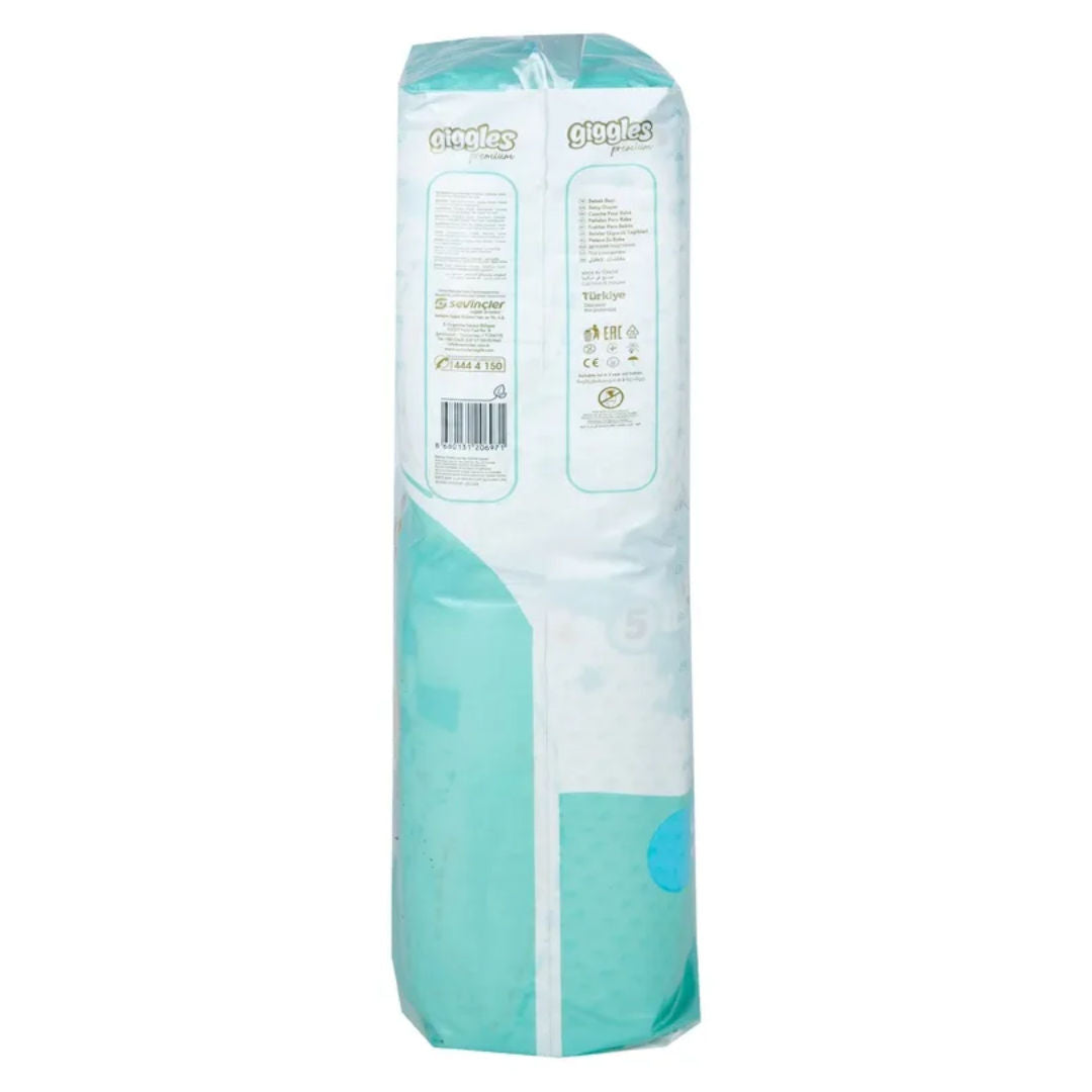 Giggles Premium Junior Baby Diapers, Size 5, 11 to 25 kg, Pack of  44