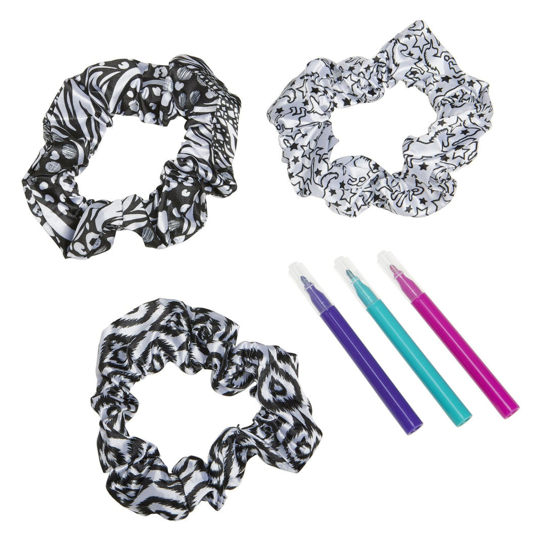 Cra-Z-Art Shimmer ’n Sparkle Color Your Own Hair Wraps Kit, Children Ages 8+