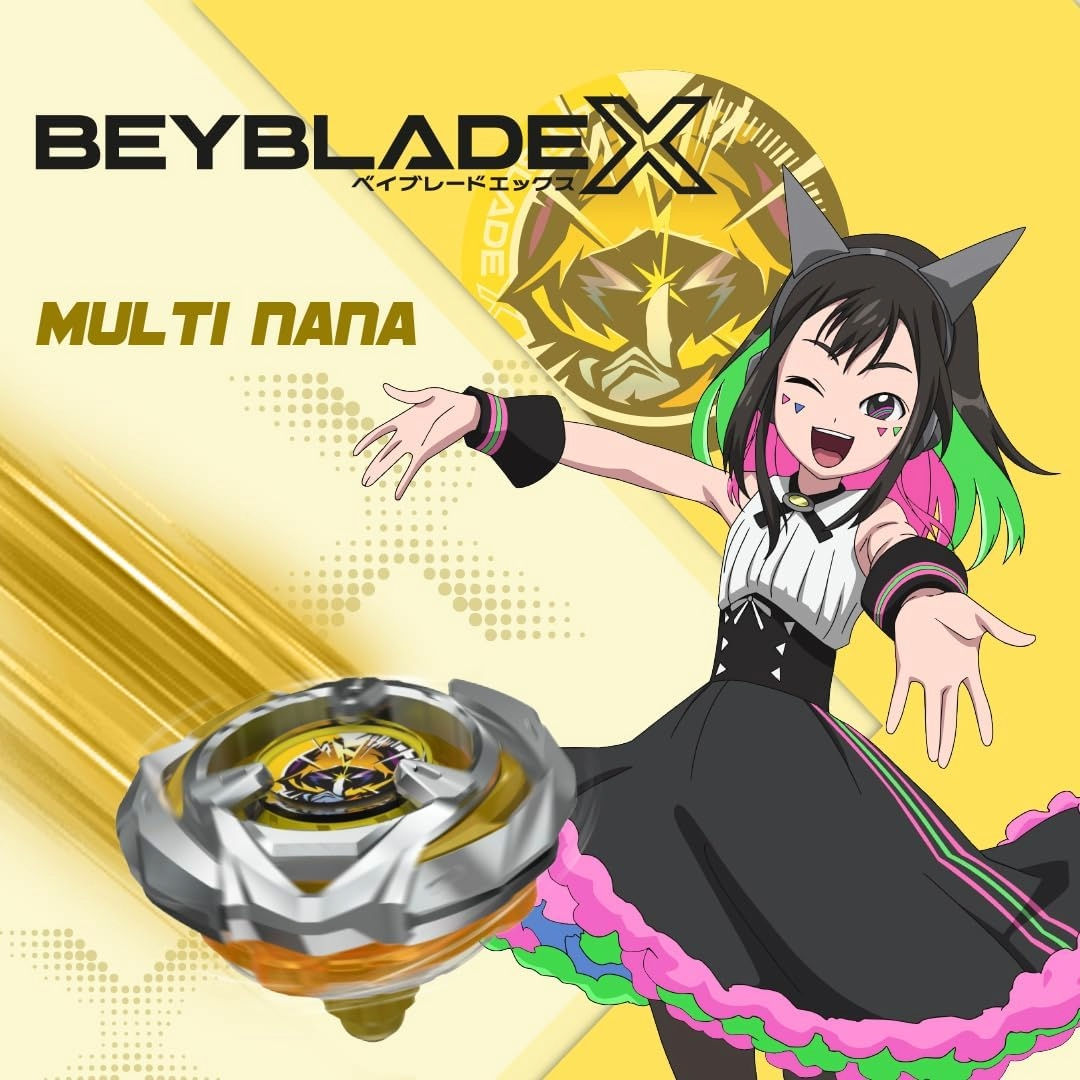 Beyblade X Arrow Mysterious 4-80B Launcher Set, 8+ years