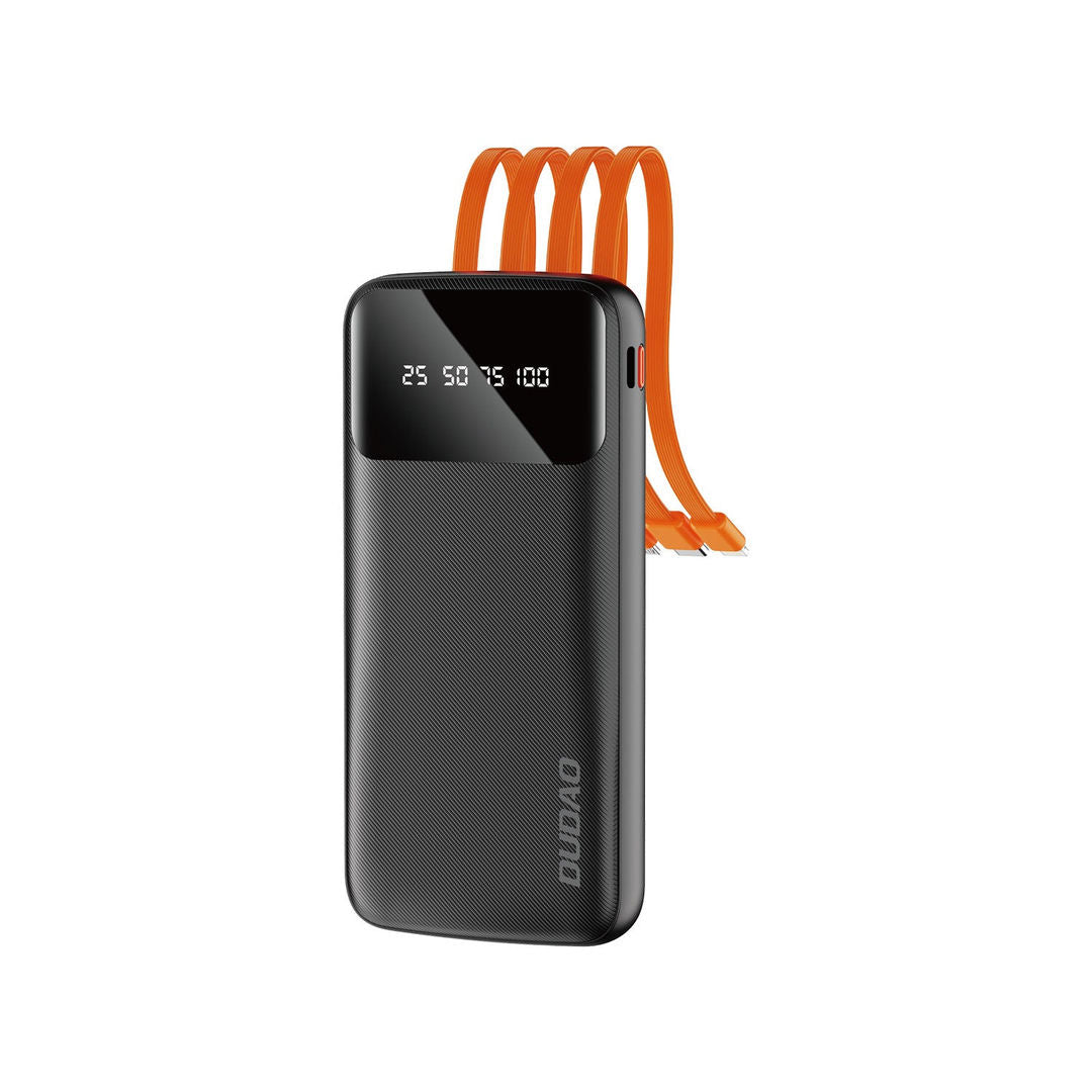 DUDAO K6PRO Power Bank 10000mAh With 3 in1 Cable