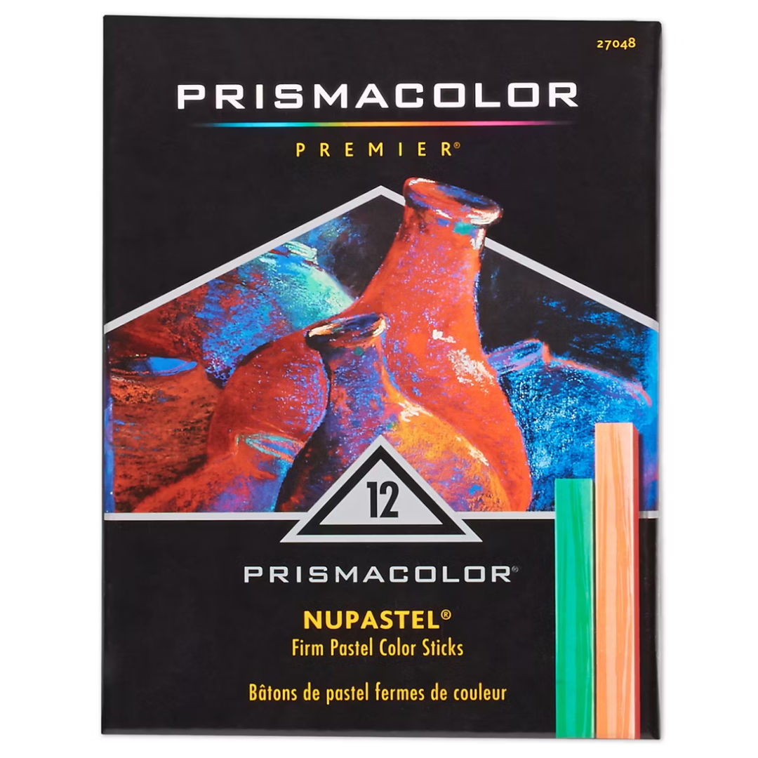 PRISMACOLOR PREMIER NUPASTEL, 12, Firm Pastel Color Sticks, 27048