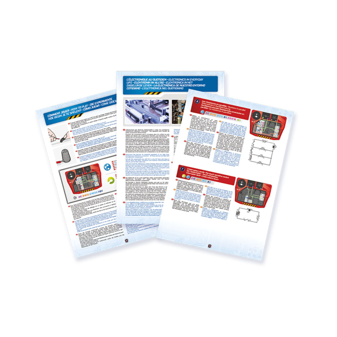 Buki France Electronic Expert Multifunctional Circuit Board Kit for Boys