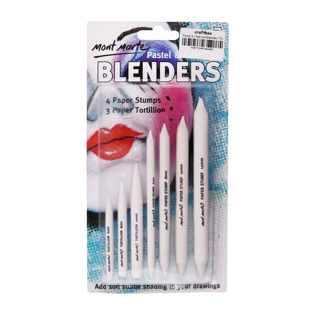 Mont Marte Pastel & Charcoal Blenders, MAXX0011, P24-502