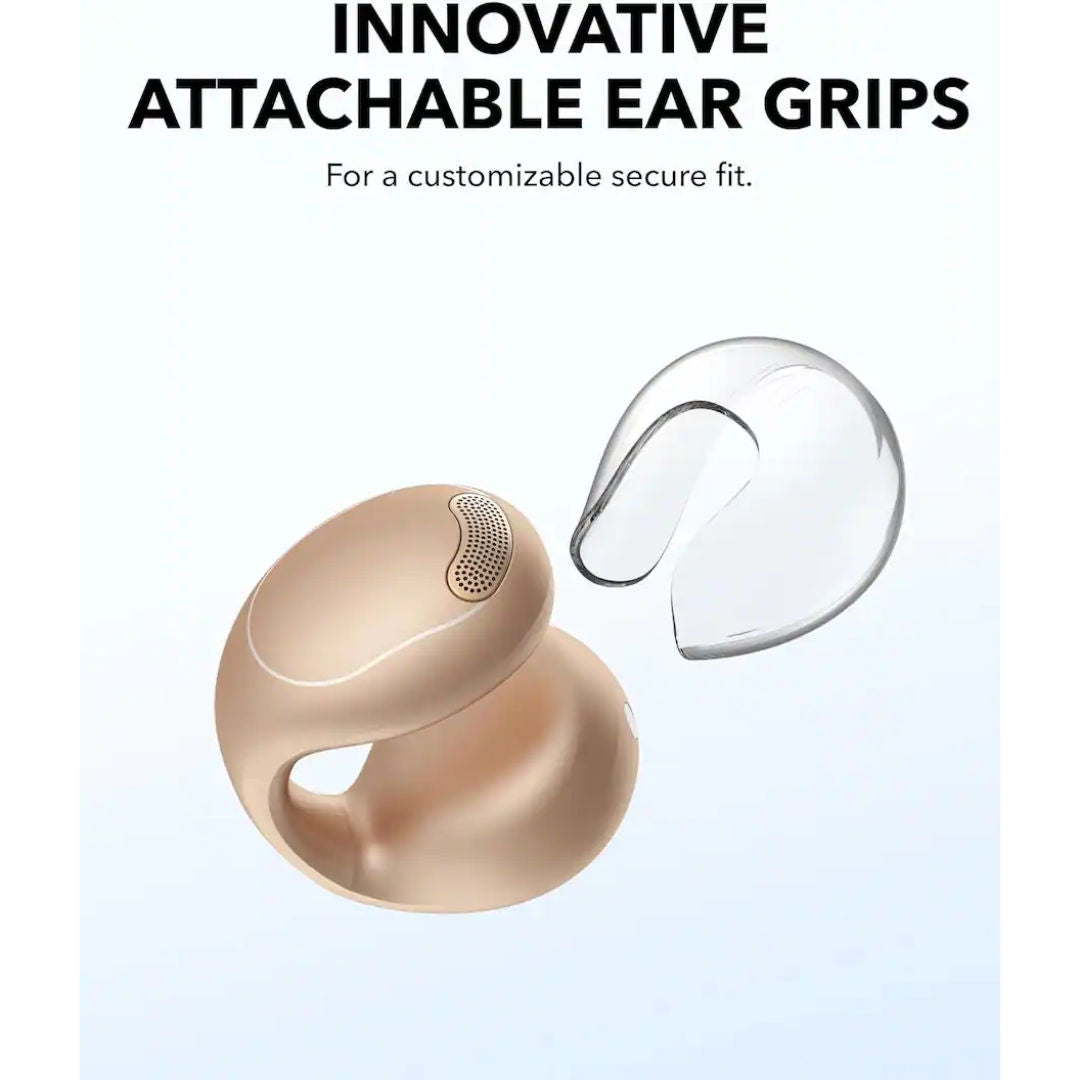 Anker Soundcore C40i Open-Ear Wireless Earbuds, Clip-On Design, Bluetooth 5.4, 21H Playtime