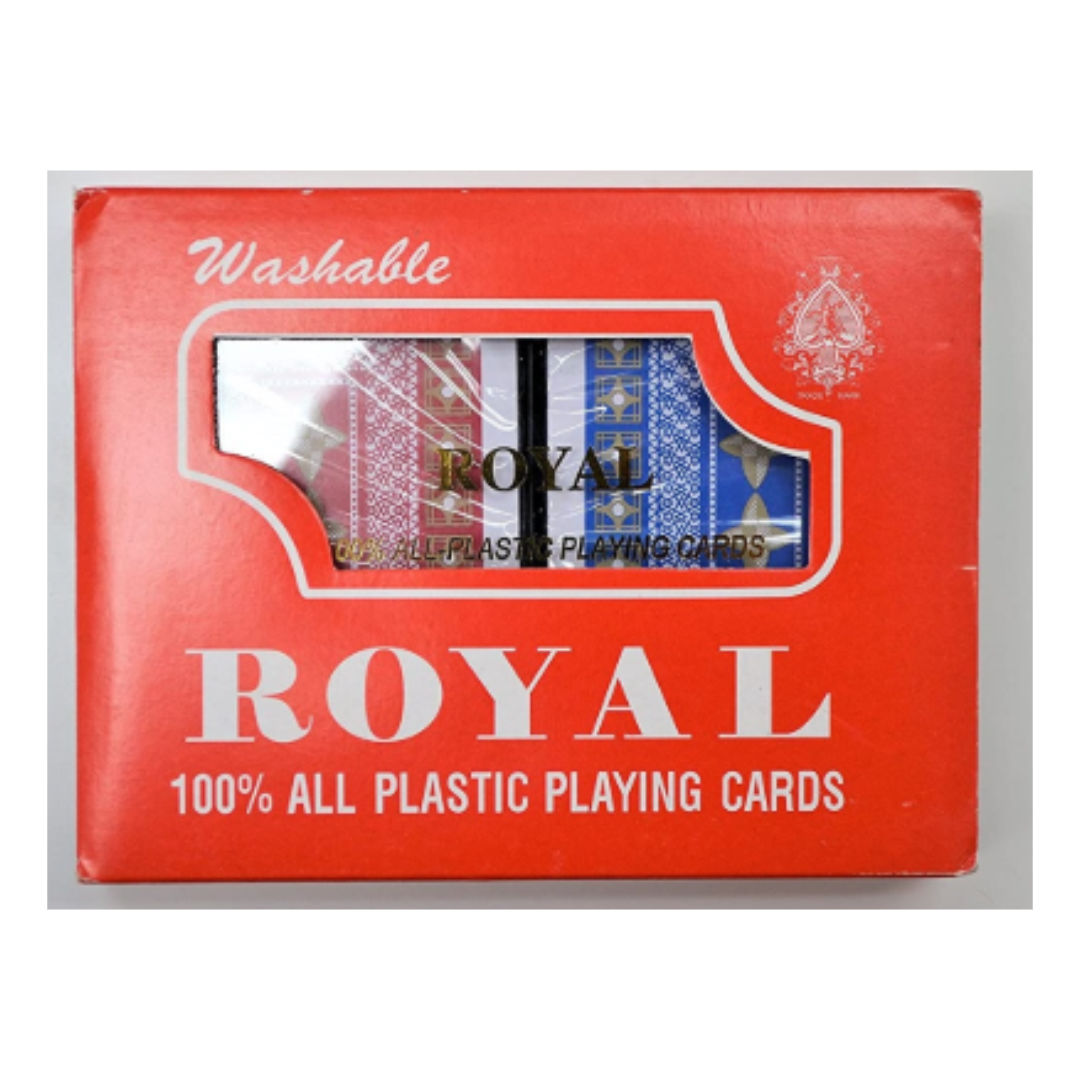 Royal Plastic Playing Cards, Double Deck