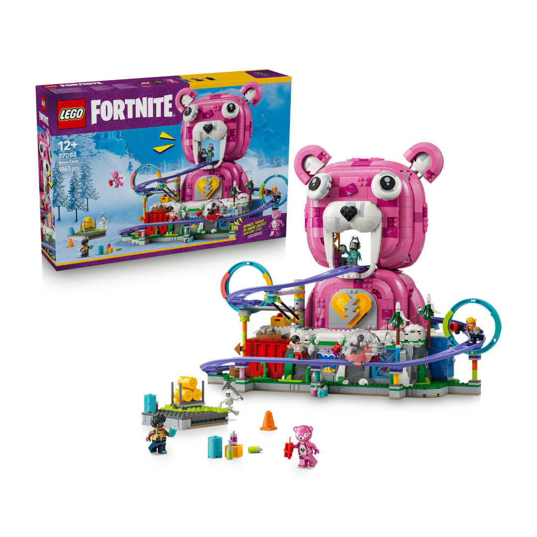 LEGO Fortnite Rave Cave Building Toy Set, For Age 12+ Years