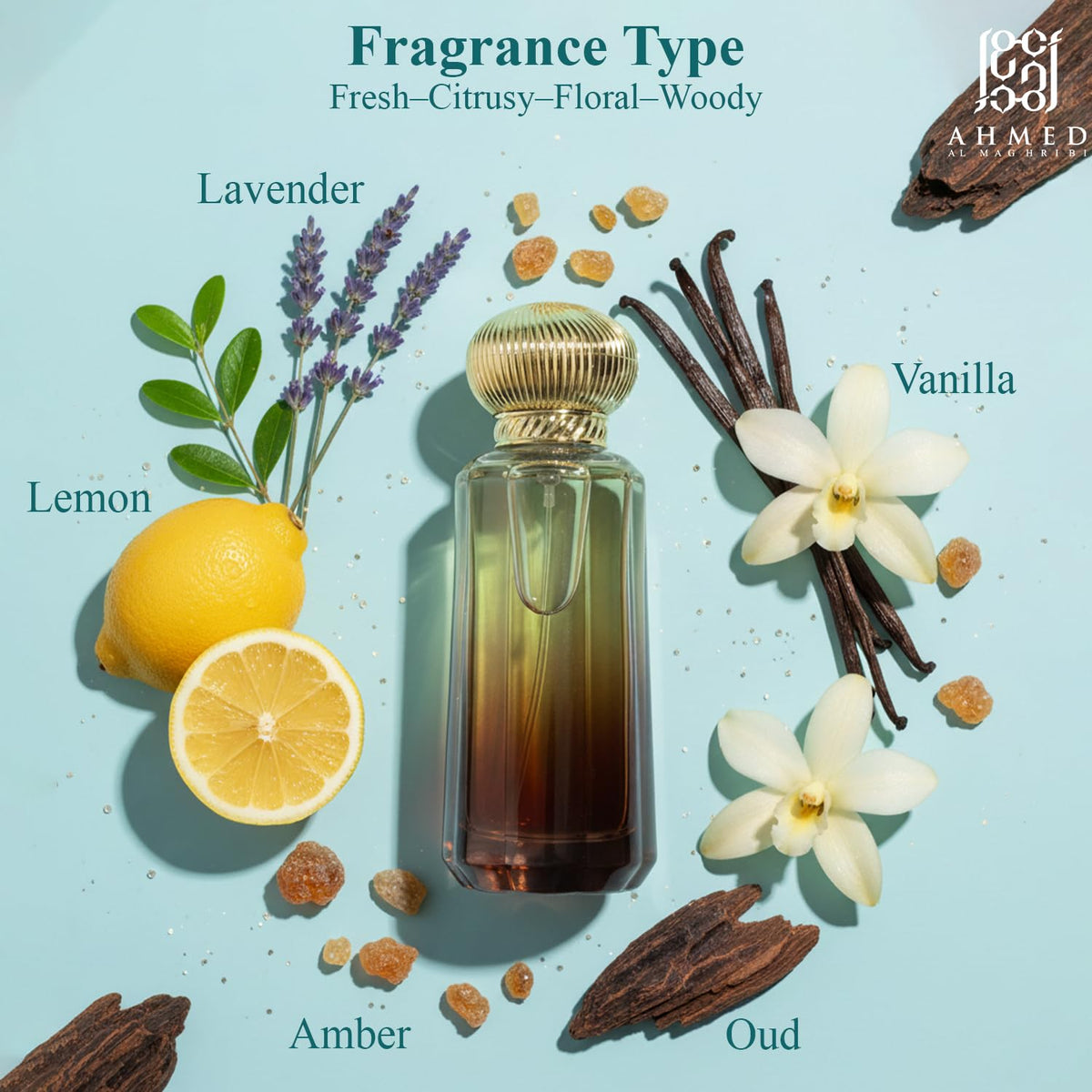 Ahmed Al Maghribi Shay Jadeed Eau De Parfum, 100ml