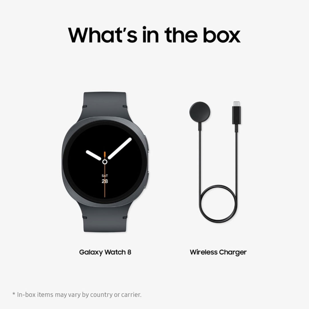 Samsung Galaxy Watch8 LTE 40mm Smartwatch, Sapphire Glass & Armor Aluminum, 5ATM + IP68