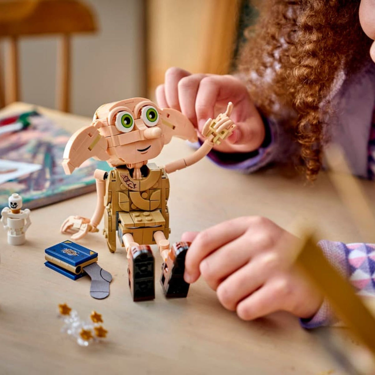 LEGO Harry Potter 76469 Dobby the Free Elf Building Toy Set, 379 Pieces for Girls and Boys Ages 8 Years and Above
