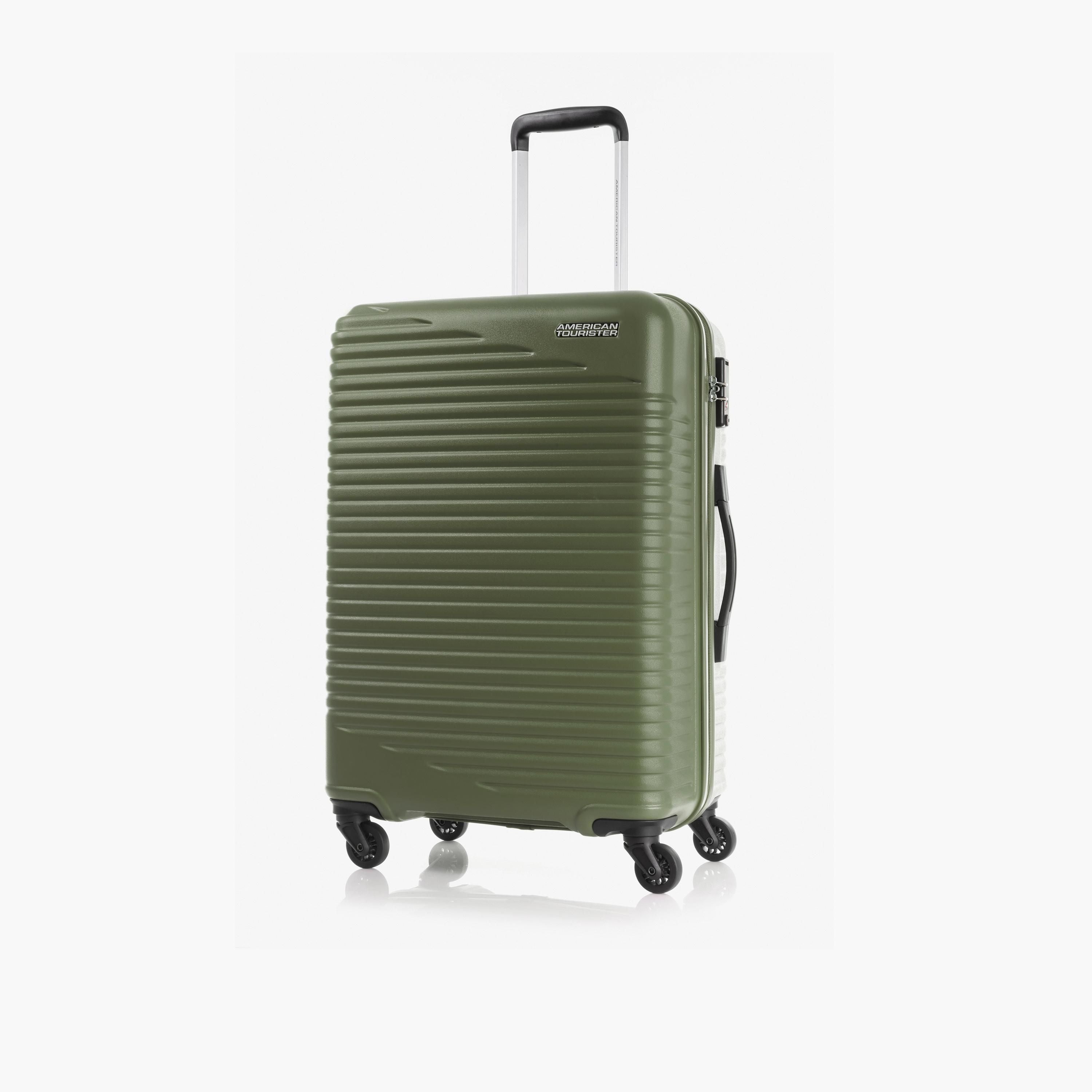 American Tourister Sky Park Hardside Spinner Suitcase, TSA, Olive Green