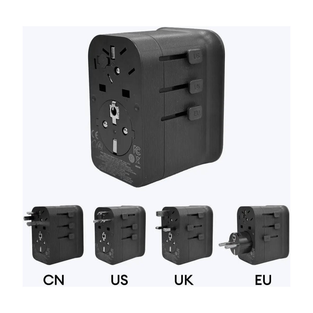Anker Powerextend Travel Adapter With USB-C Charger, 65W, A9213K12