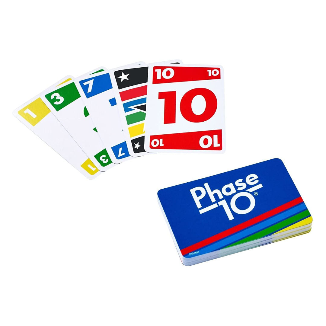 MATTEL Phase 10 Card Game, W5800