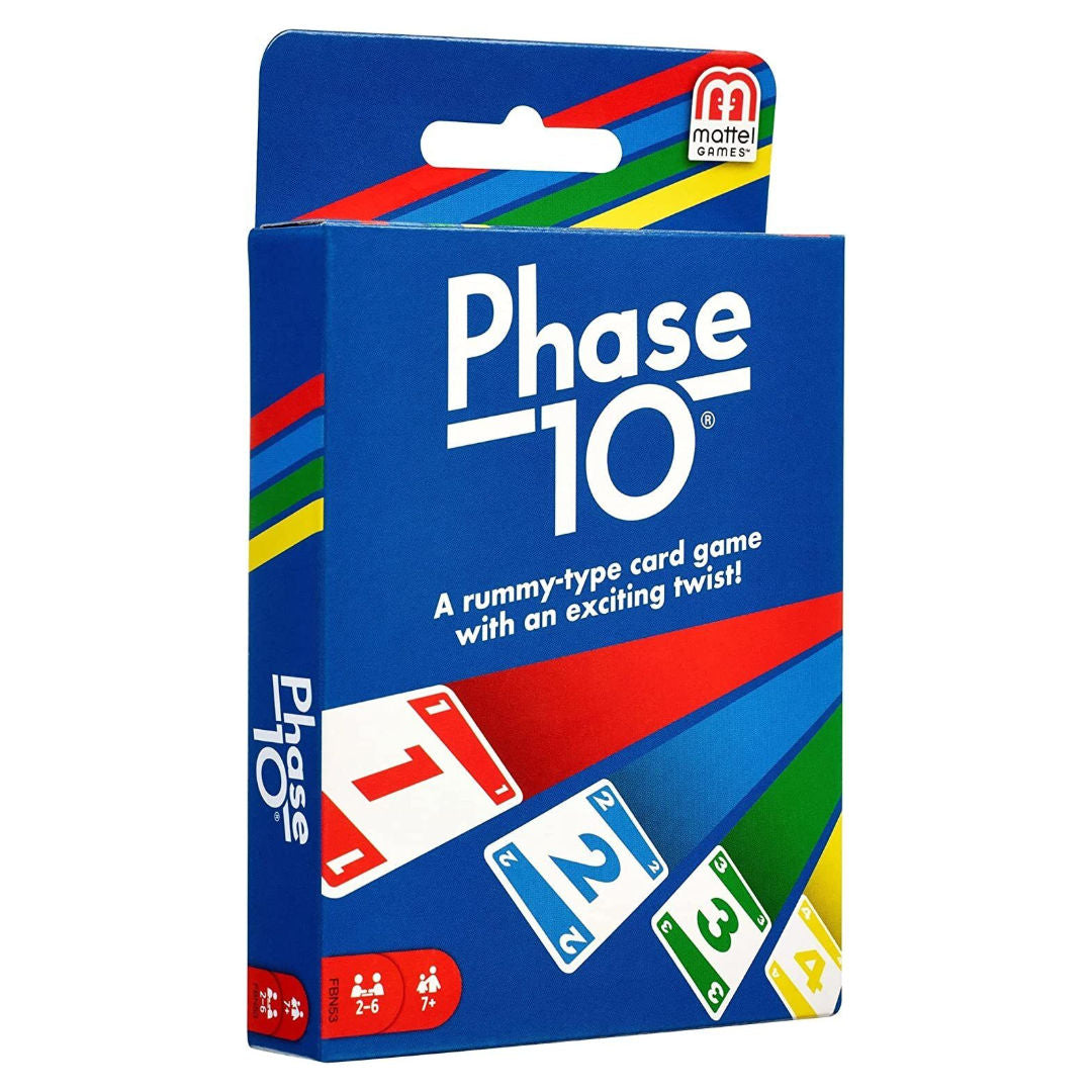 MATTEL Phase 10 Card Game, W5800