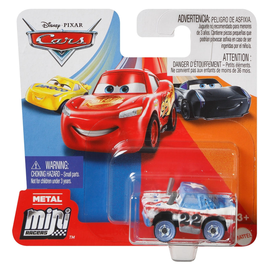 Disney Pixar Cars Mini Racer Vehicle, Styles May Vary, For Age 3+ Years