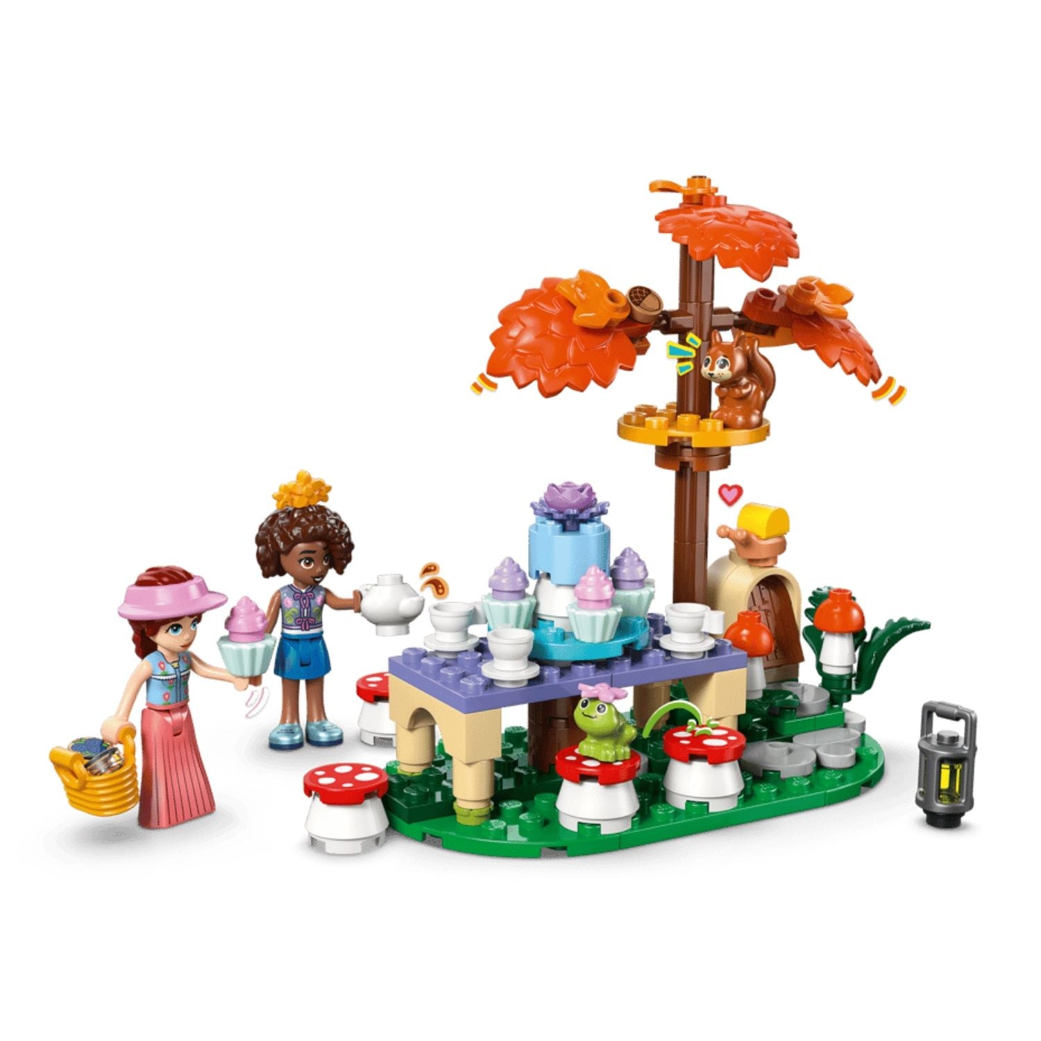 LEGO Friends 42690 Forest Tea Party Building Toy Set, 116 Pieces for Girls Ages 6 Years and Above