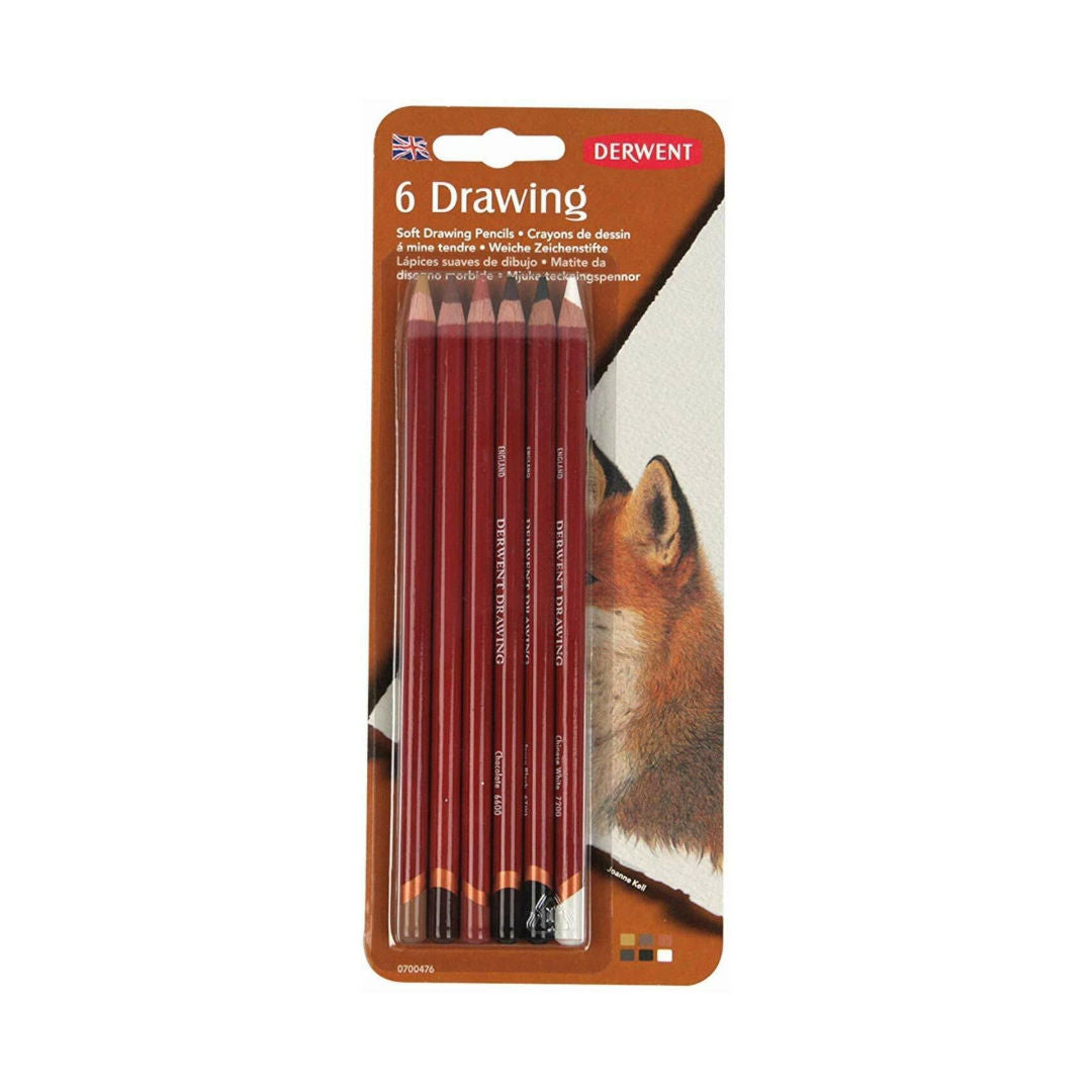 DERWENT Pencils, 1x6pencils