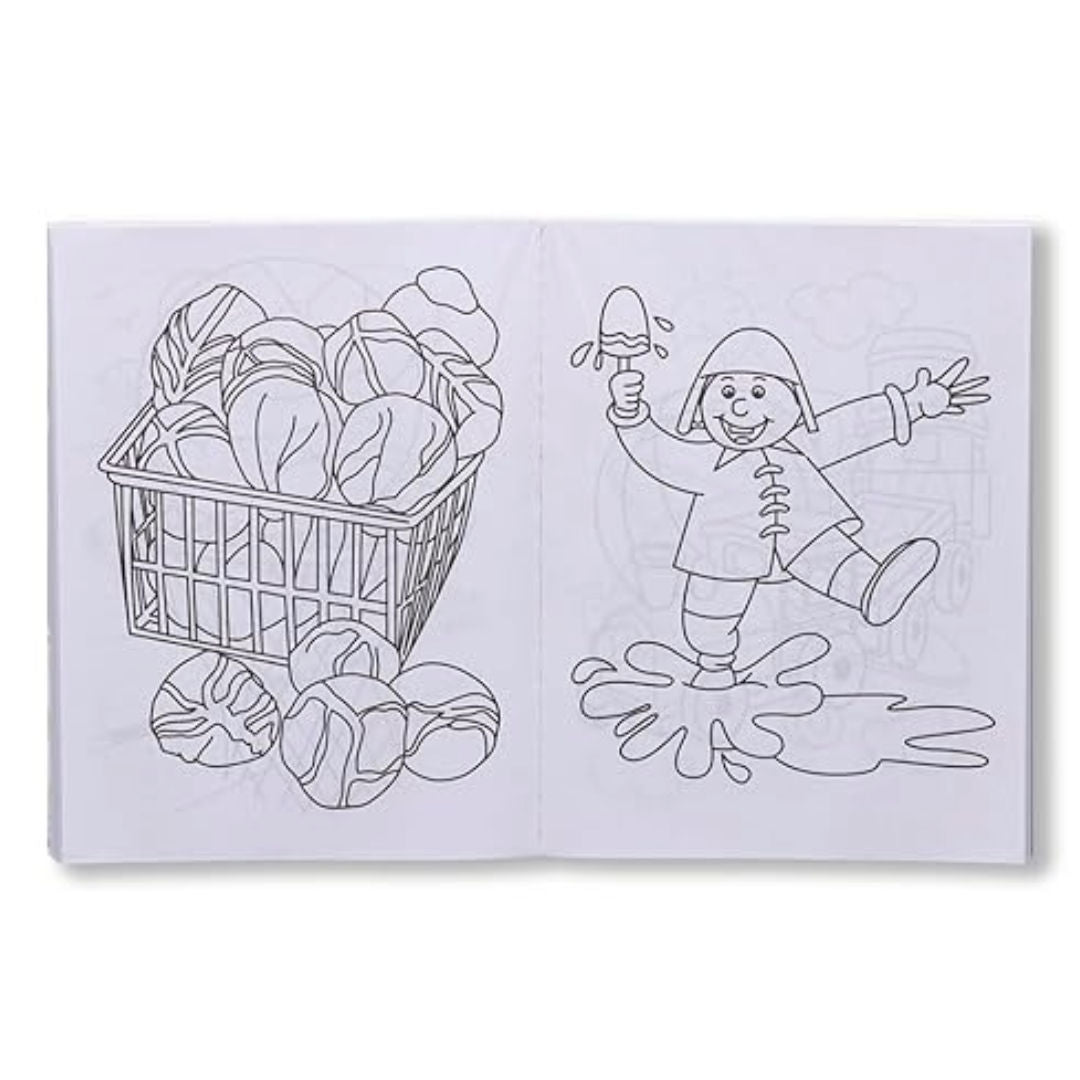 Navneet Jumbo Colouring Book