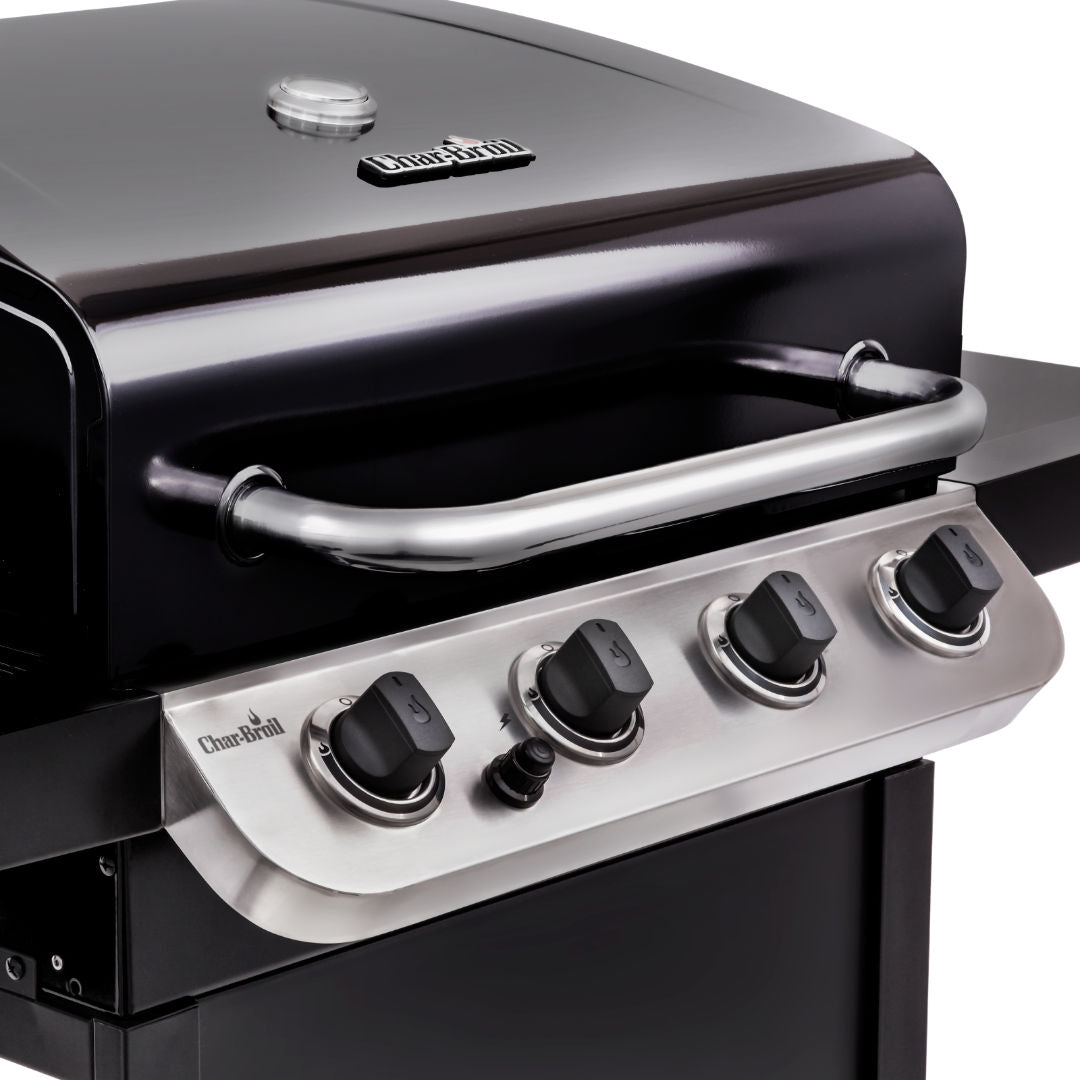 Char‑Broil Convective 410 B Gas Convection Grill, 4 Burners, Cast Iron Grates, 30 mbar, 140843