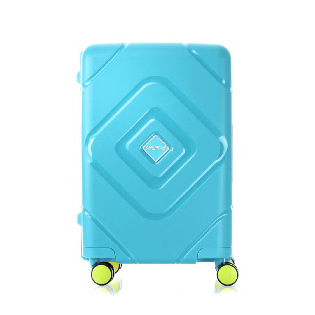American Tourister Trigard Hard Luggage Trolley Bag, Scuba Blue