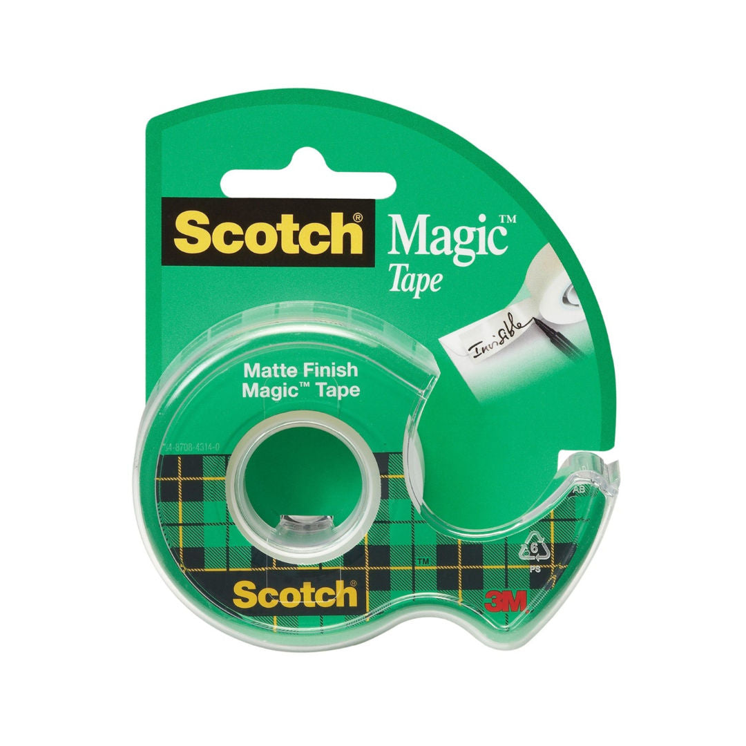 3M Scotch Magic Tape Matte Finish Invisible