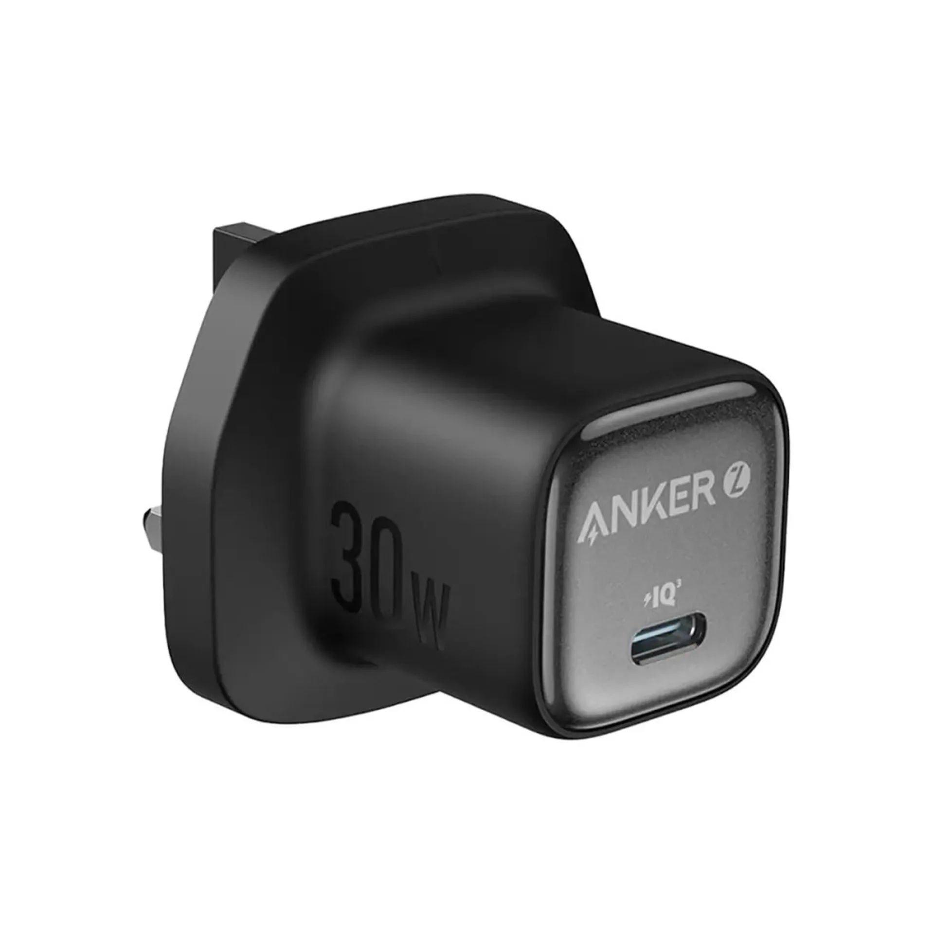 Anker Zolo 30W PD 3.0 USB-C GaN II Charger Compact Fast Charging Adapter, Black