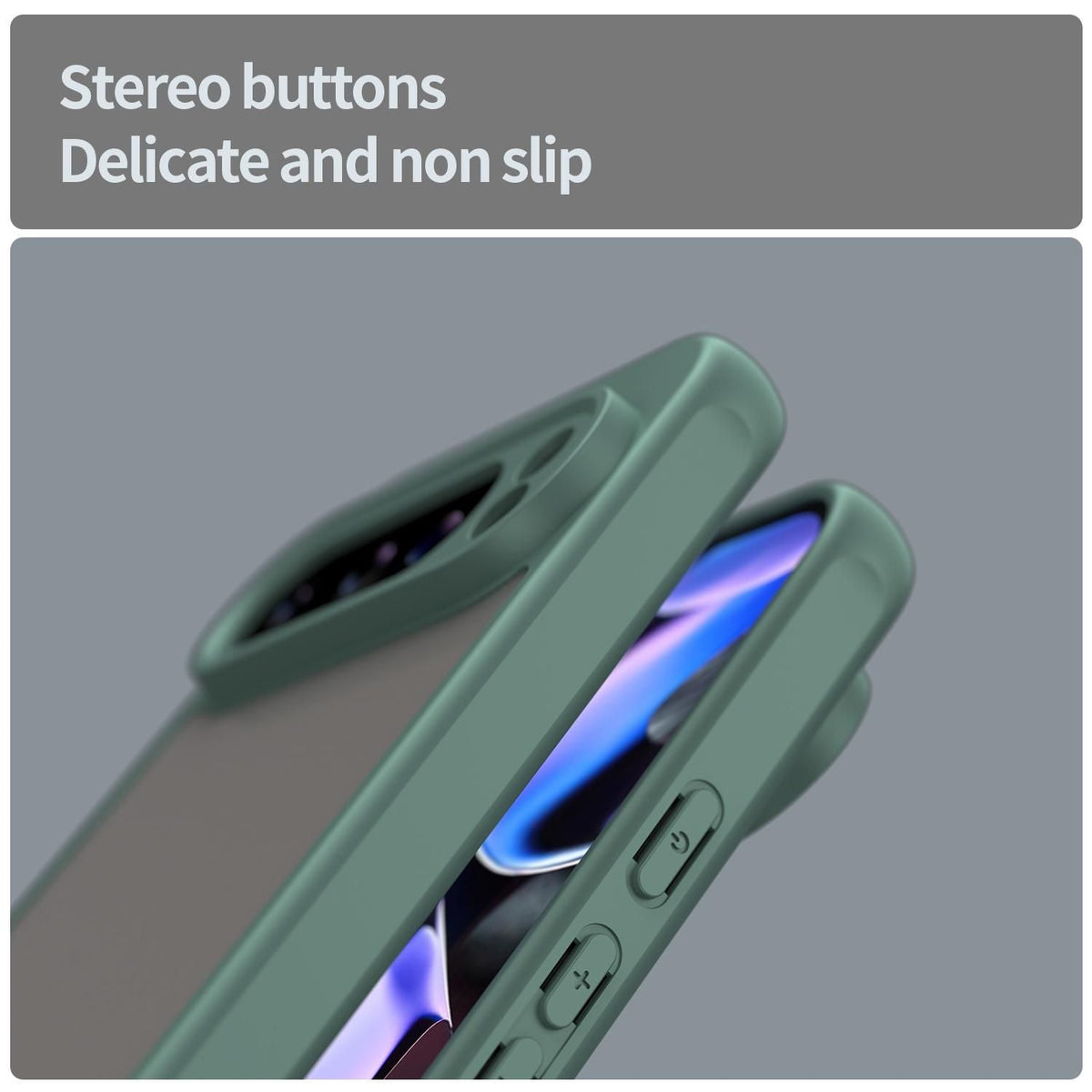 TPU Hybrid PC Frosted Phone Case For Google Pixel 9 Pro XL