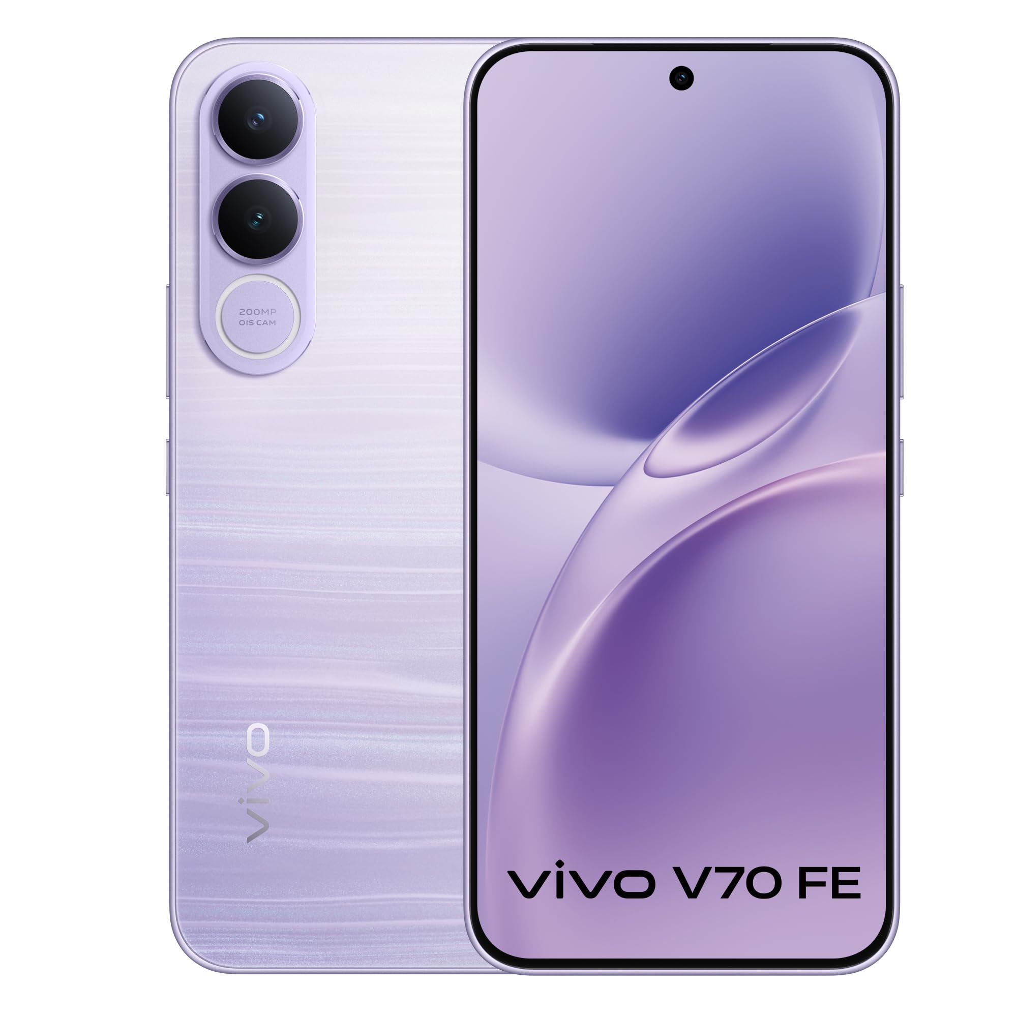 Vivo V70 FE 5G Smartphone 256GB Storage, 6.83" AMOLED Display, 200MP Camera, 7000mAh Battery, 90W FlashCharge, Dual SIM