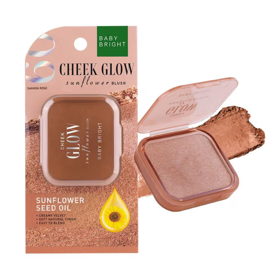 CHEEK GLOW SUNFLOWER BLUSH 5.2G BABY BRIGHT (M) 09 SAHARA ROSE