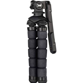 Hama  4609 "Flex" Mini-Tripod for Smartphone and GoPro, 14 cm, Black