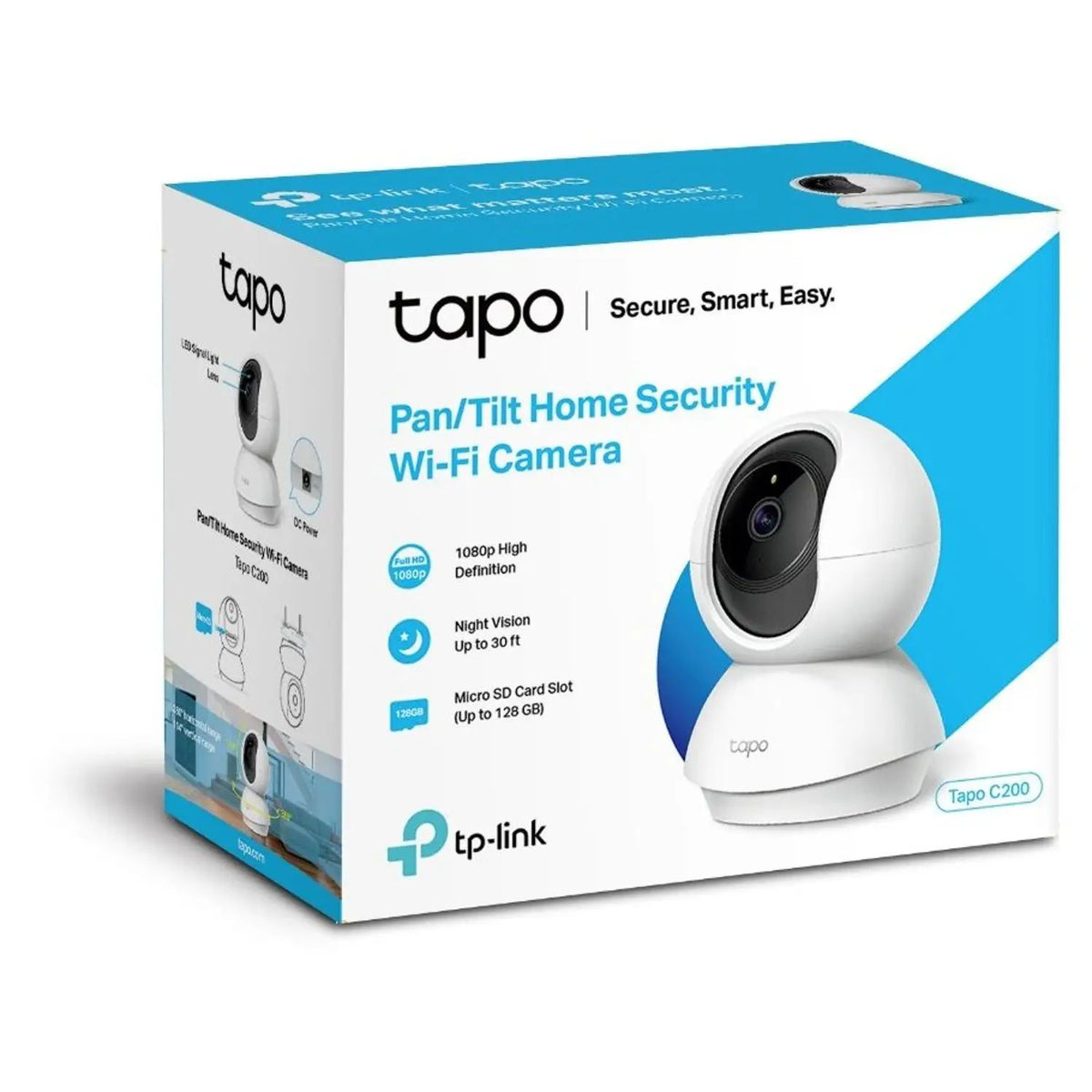 Tapo C200 Pan/Tilt Home Security Wi-Fi Camera