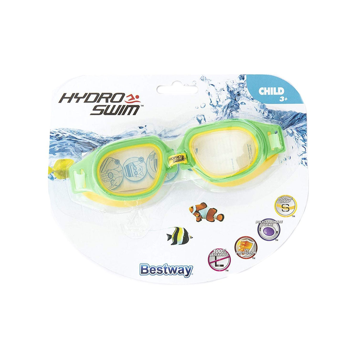 Bestway Lil Champ Goggles Colors May Vary, 3+ years